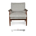 Bavel 28.5_ Lounge Chair - Field Gray