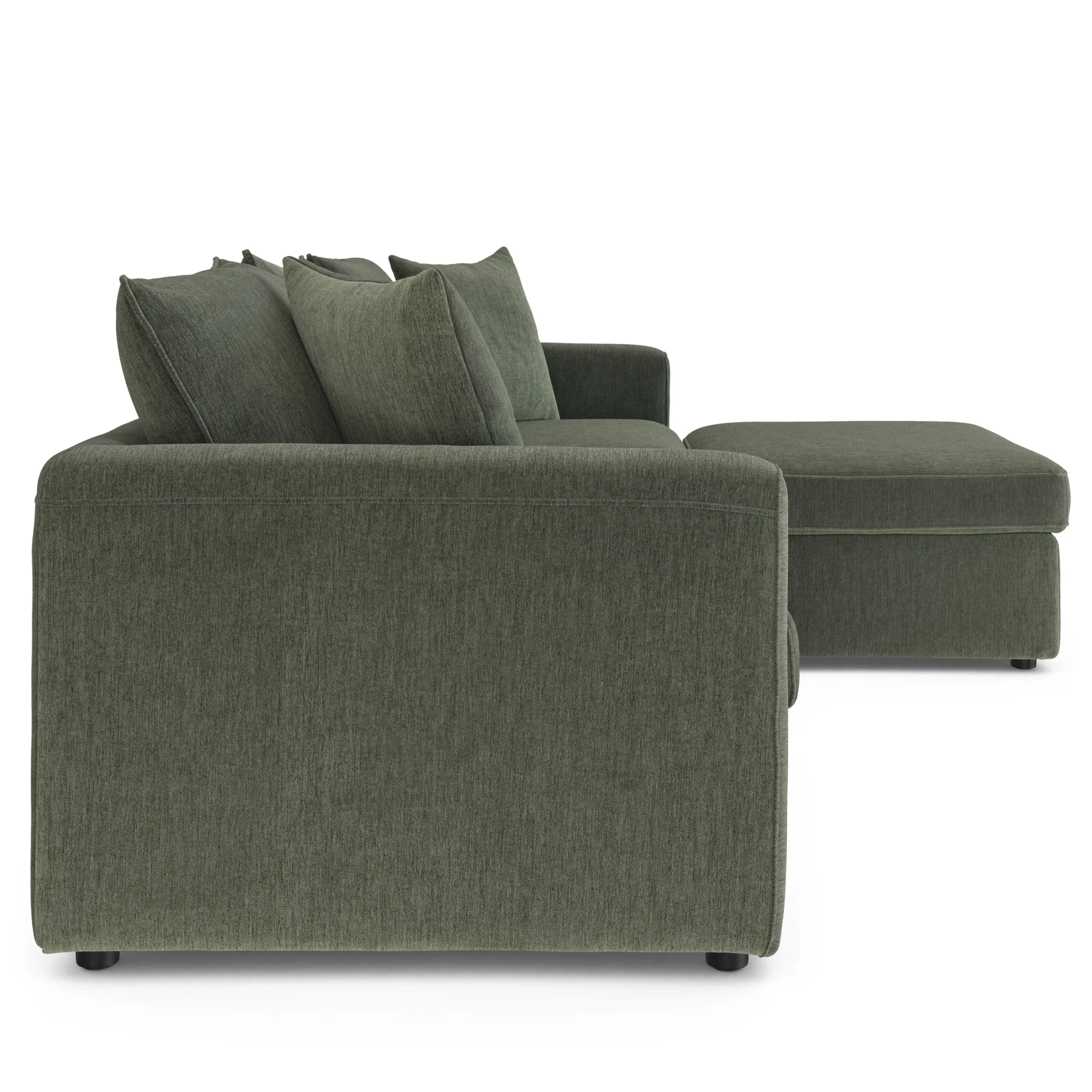 Lenae 104.5_ Reversible Modular Sectional - Eleos Green - Image 5