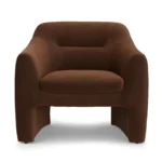 Eleanor 34_ Velvet Lounge Chair - Hale Earth