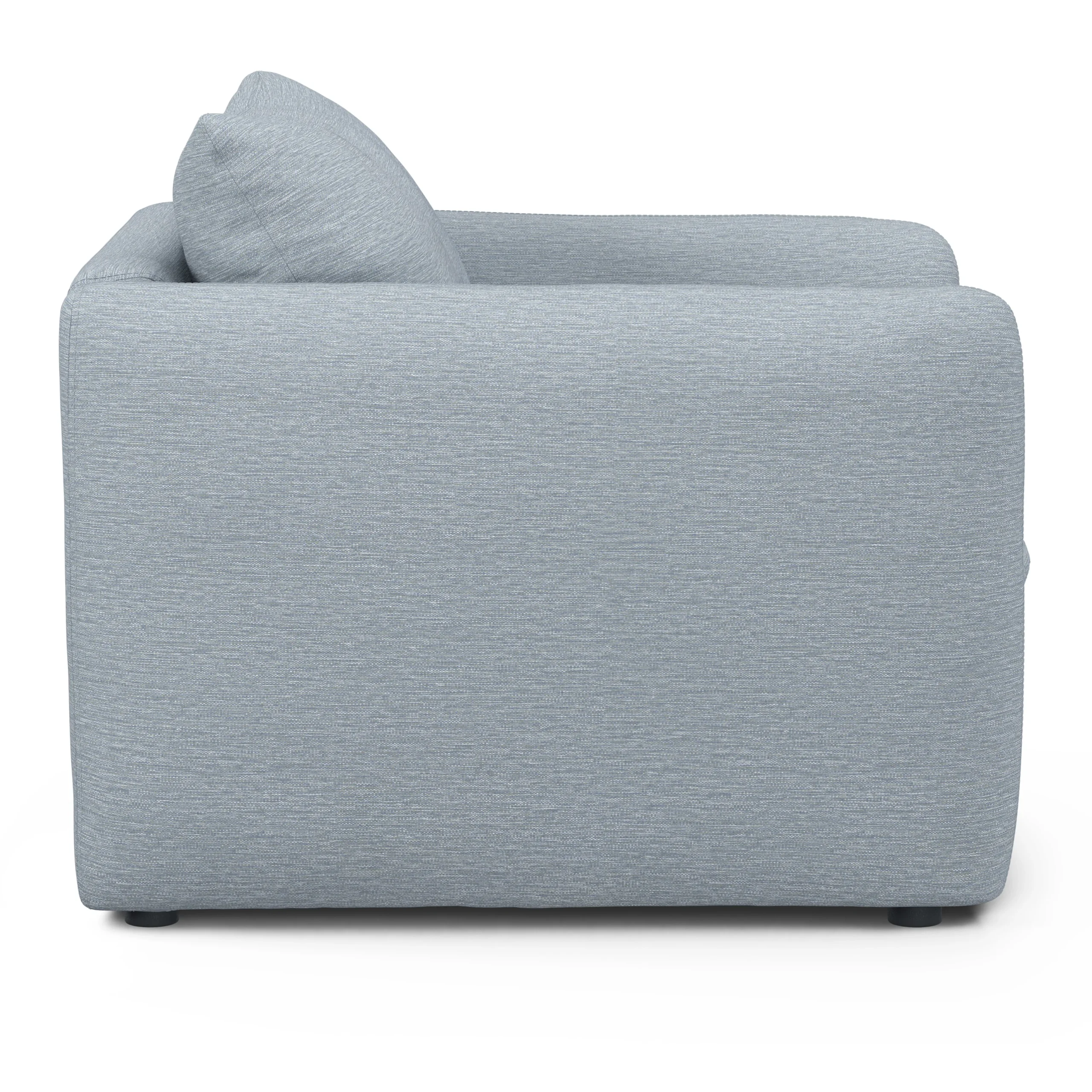 Leigh 42_ Lounge Chair - Silver Light Blue - Image 9
