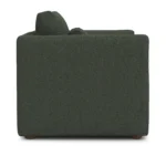 Marina 38_ Lounge Chair - Green Wool Bouclé