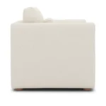 Marina 38_ Lounge Chair - Ivory Wool Bouclé