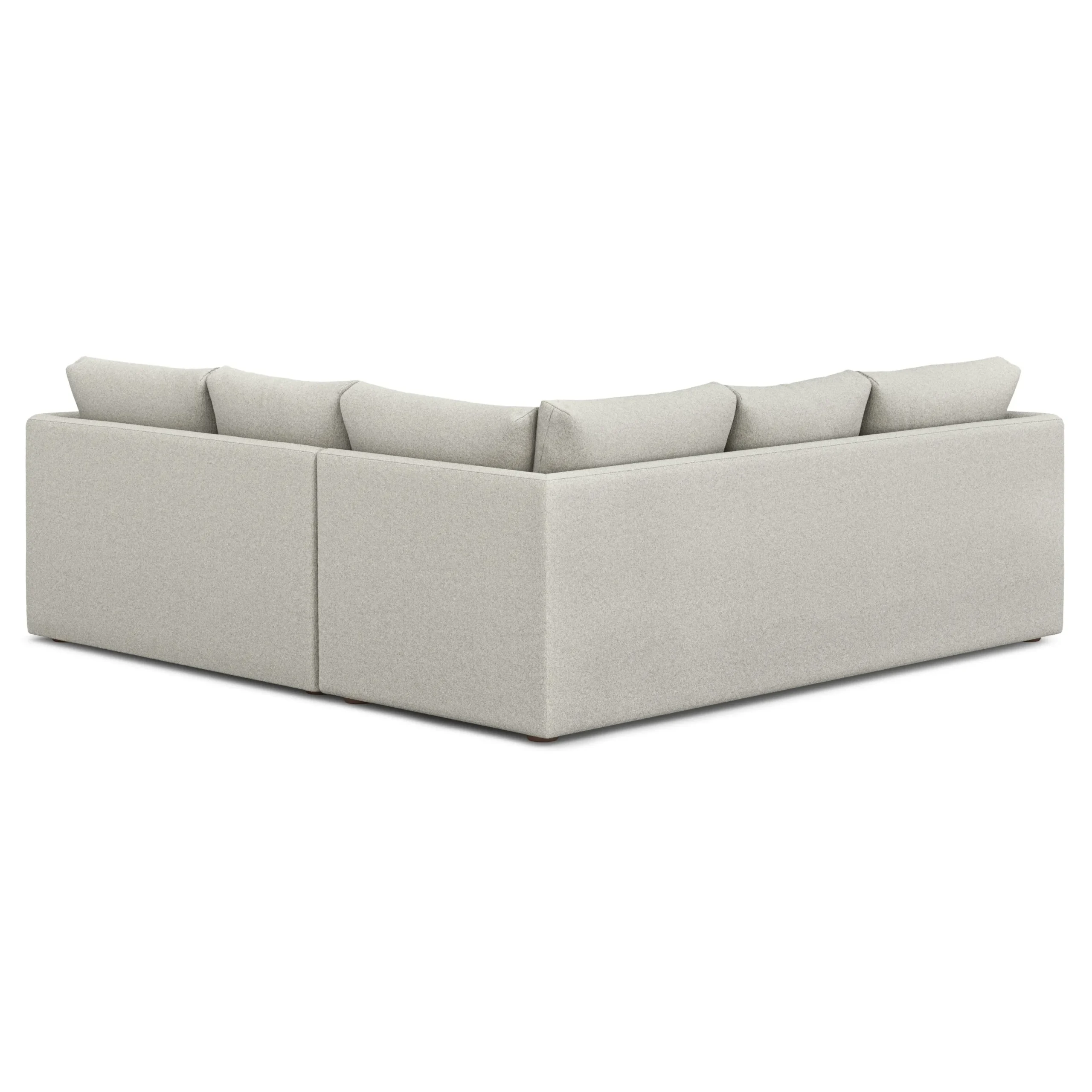 Marina 92_ Corner Sectional - Clover Ivory - Image 5