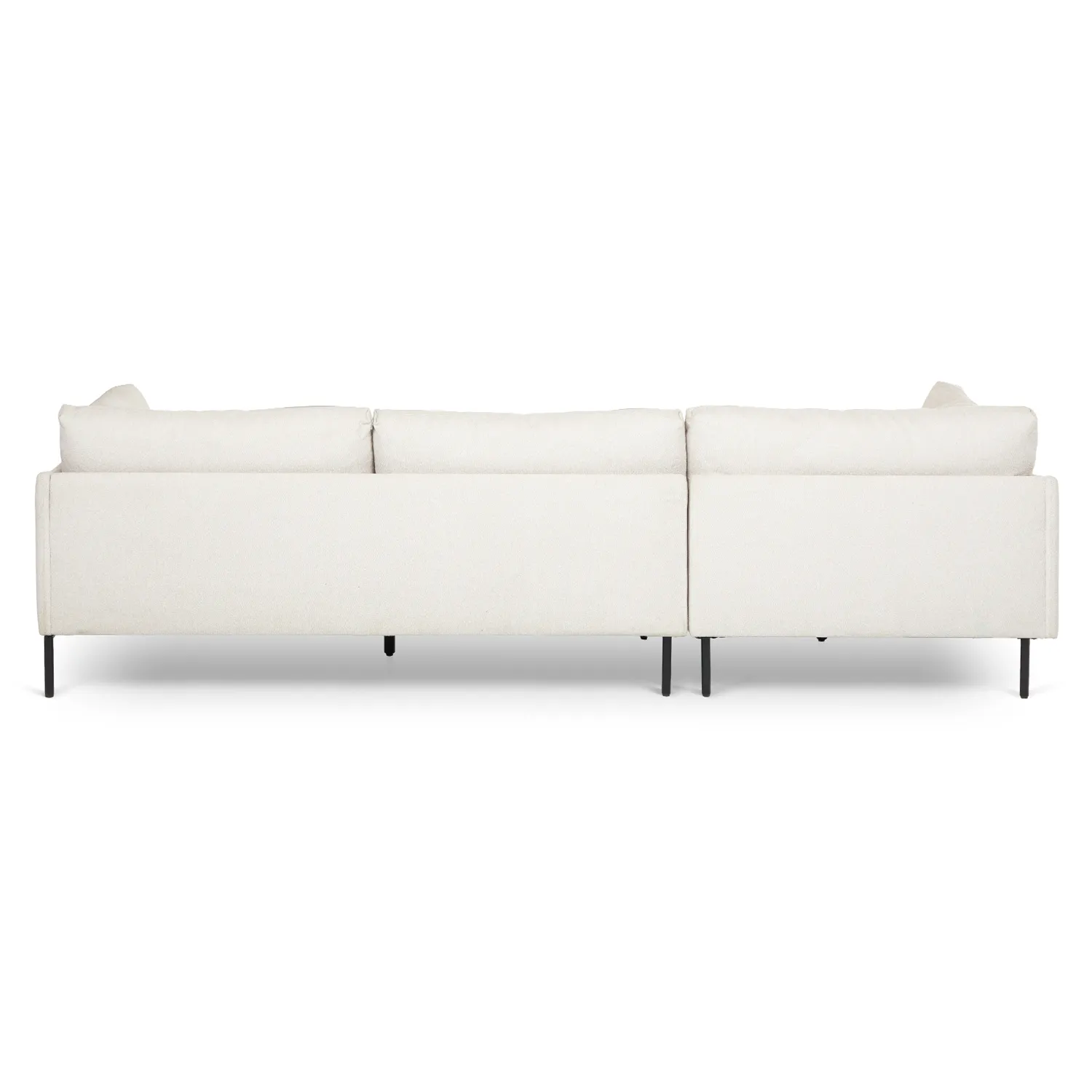 Olsen 110_ Right Sectional - Ratine Ivory - Image 5