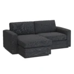 Riley 84_ Reversible Storage Sectional - Napa Charcoal