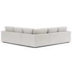 Riley 104_ Corner Sectional - Napa White