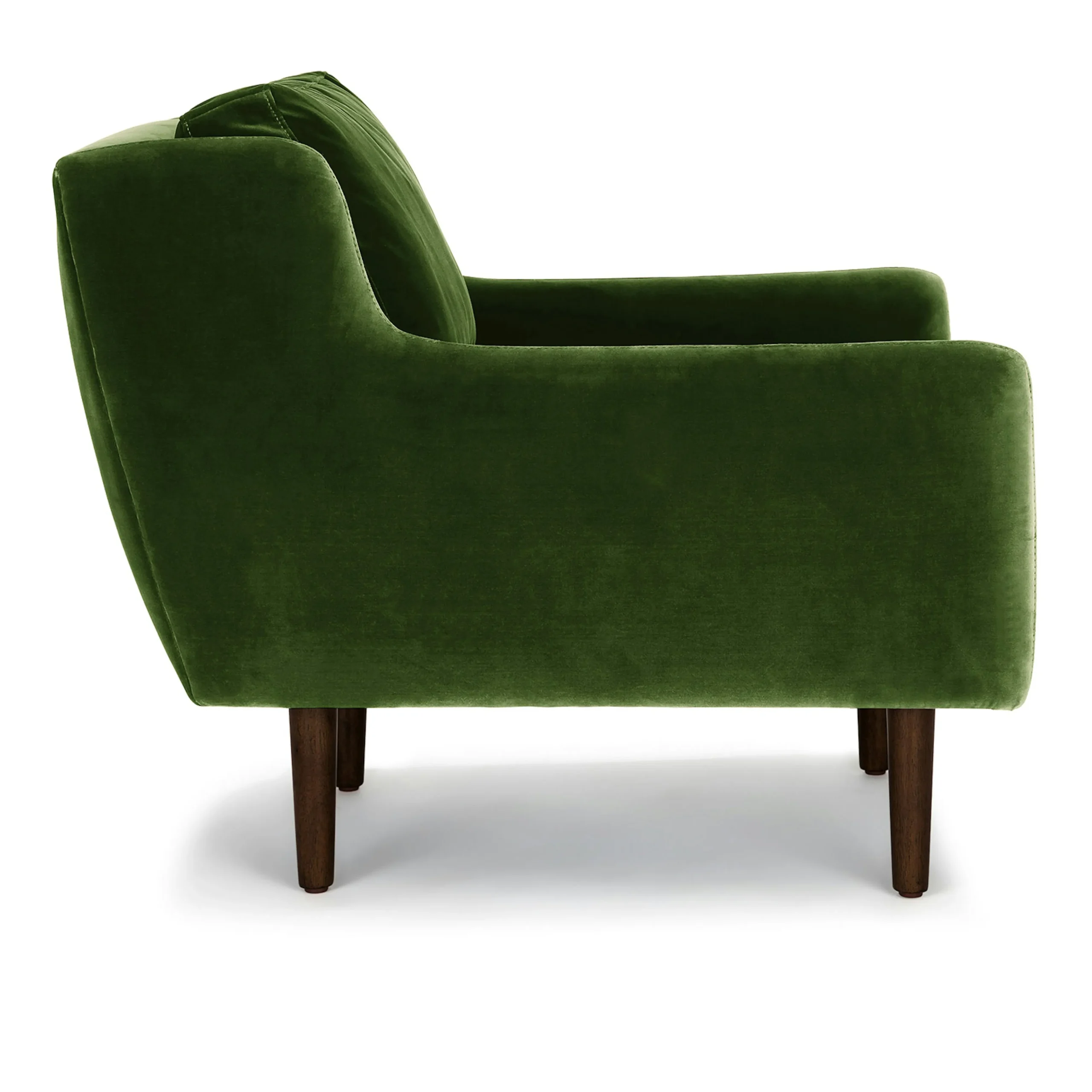 Matrix 30.5_ Velvet Lounge Chair - Grass Green - Image 9