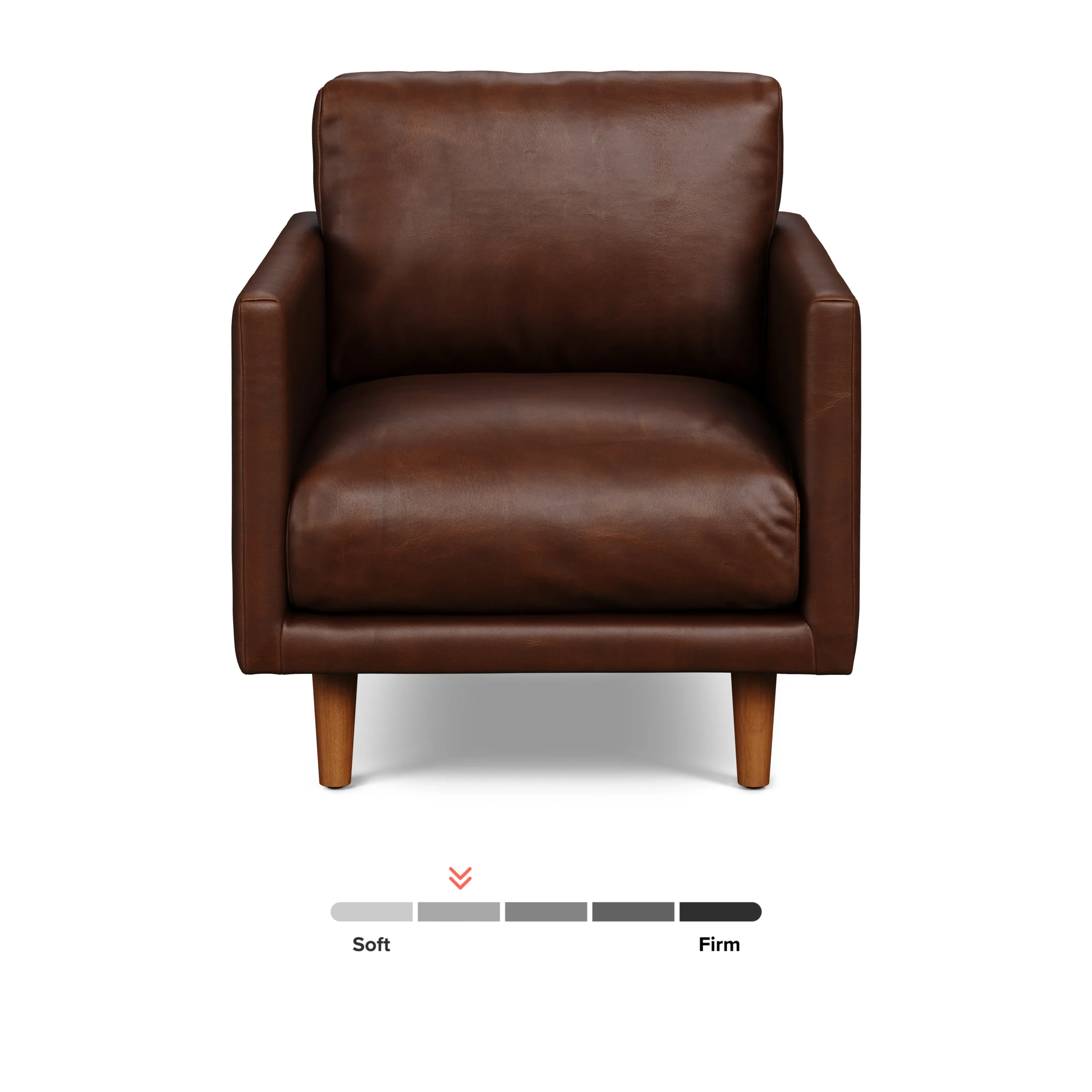 Nirvana 30_ Leather Lounge Chair - Indiana Brown - Image 8