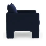 Oren 29.5_ Velvet Lounge Chair - Hale Navy