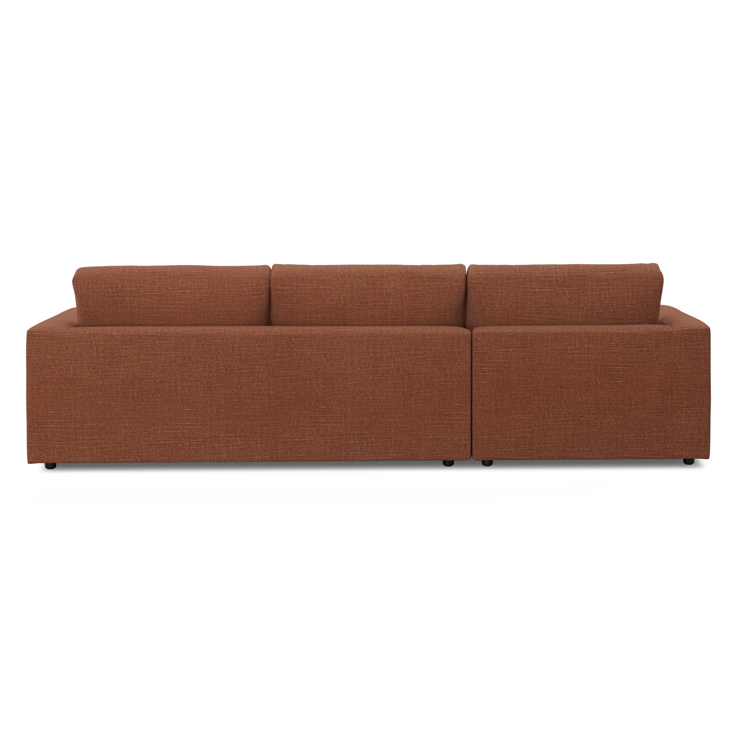 Riley 118.5_ Left Sectional - Napa Rust - Image 5