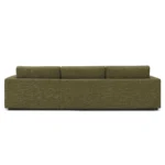 Riley 118_ Right Storage Sleeper Sectional - Napa Moss