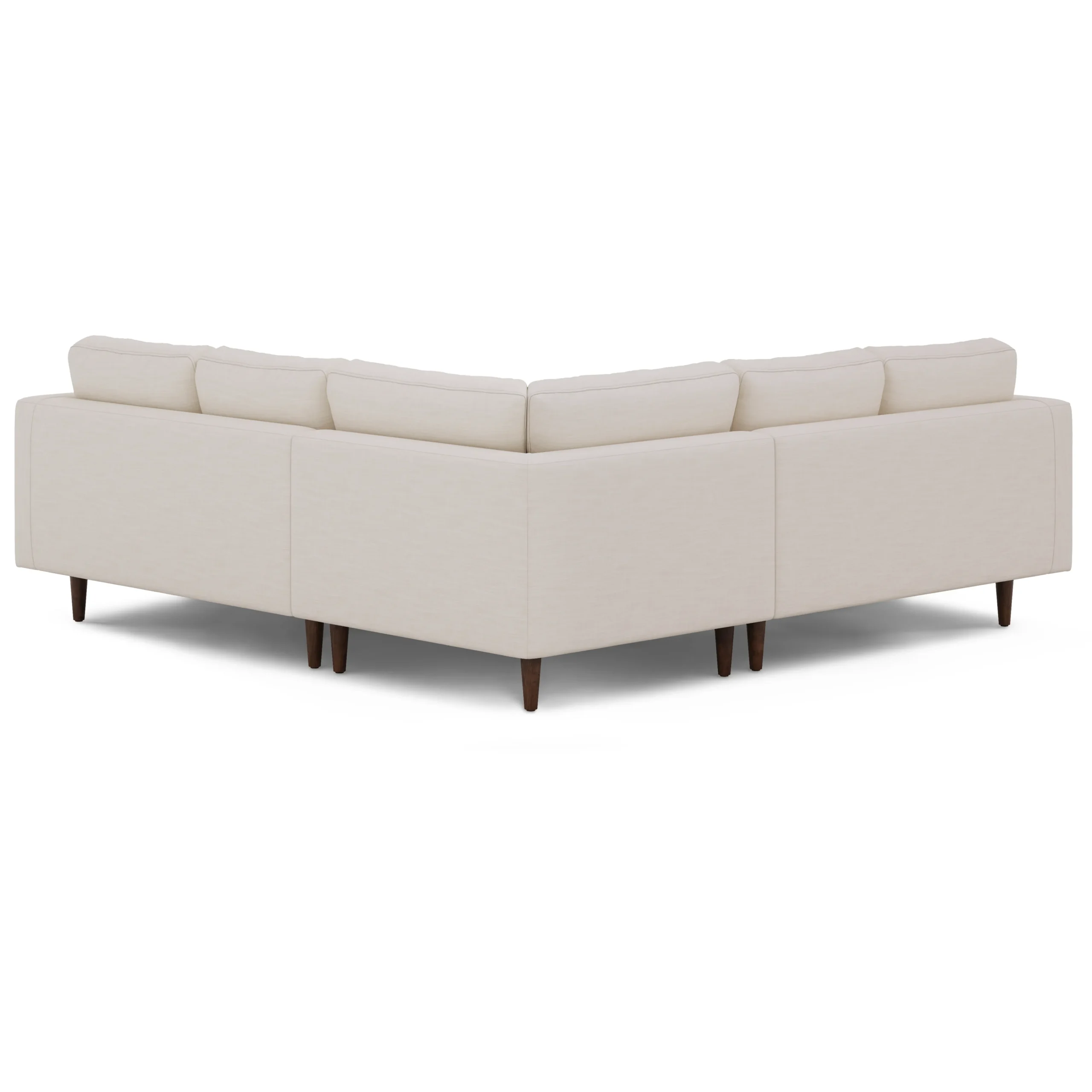 Sven 91_ Tufted Corner Sectional - Biscuit Cream - Image 5