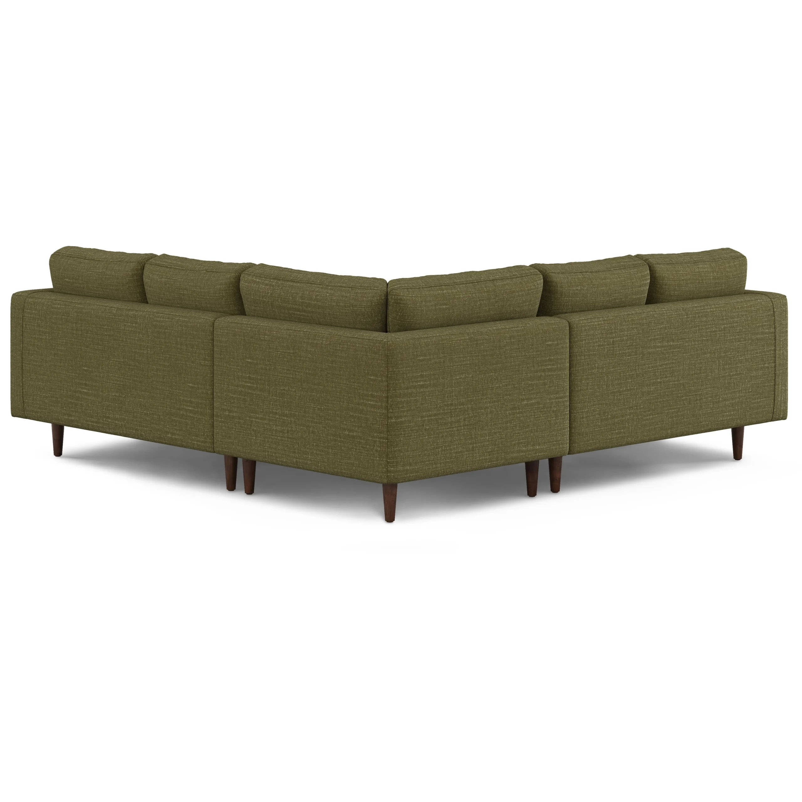 Sven 91_ Tufted Corner Sectional - Napa Moss - Image 5