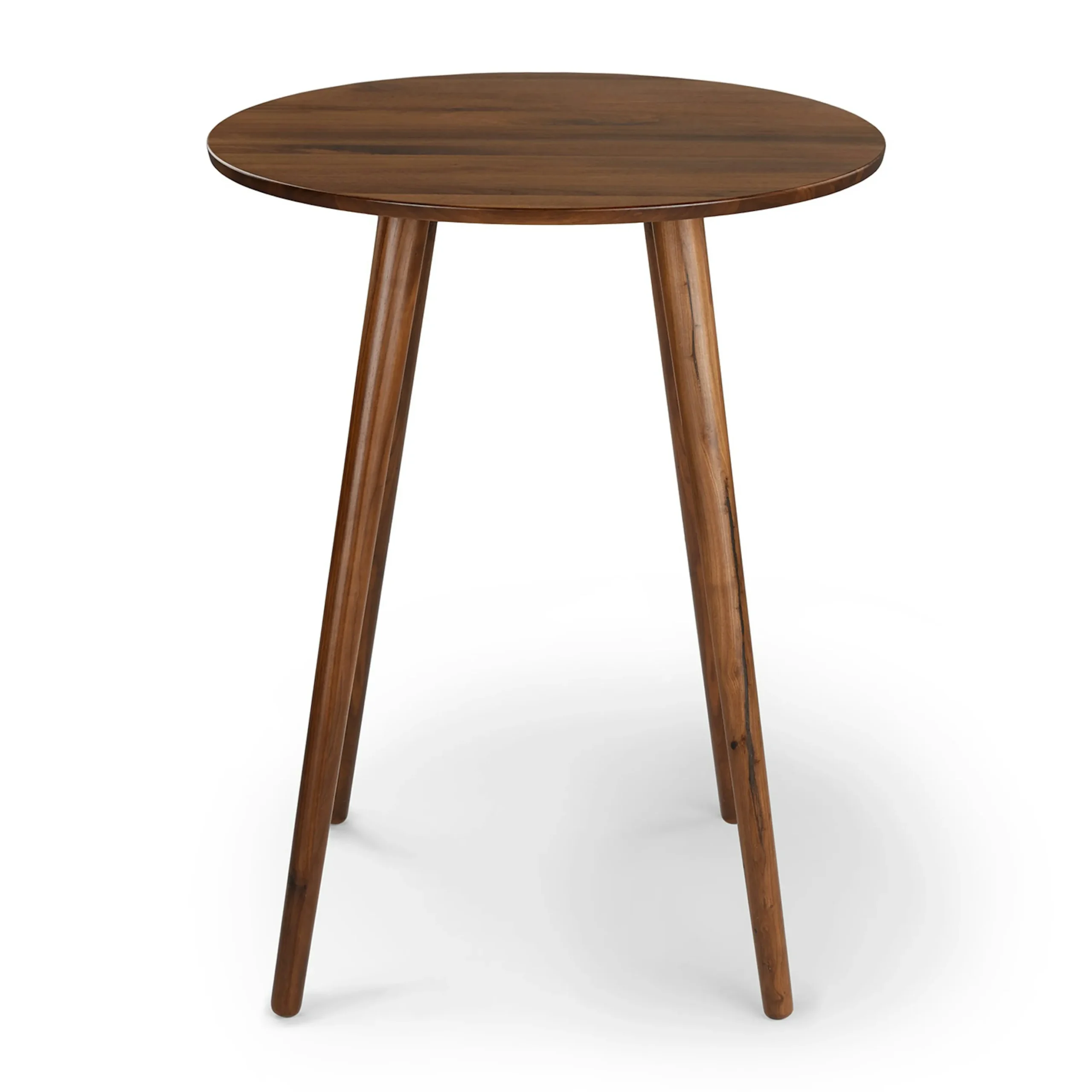 Seno Round Bar Table - Walnut - Image 2
