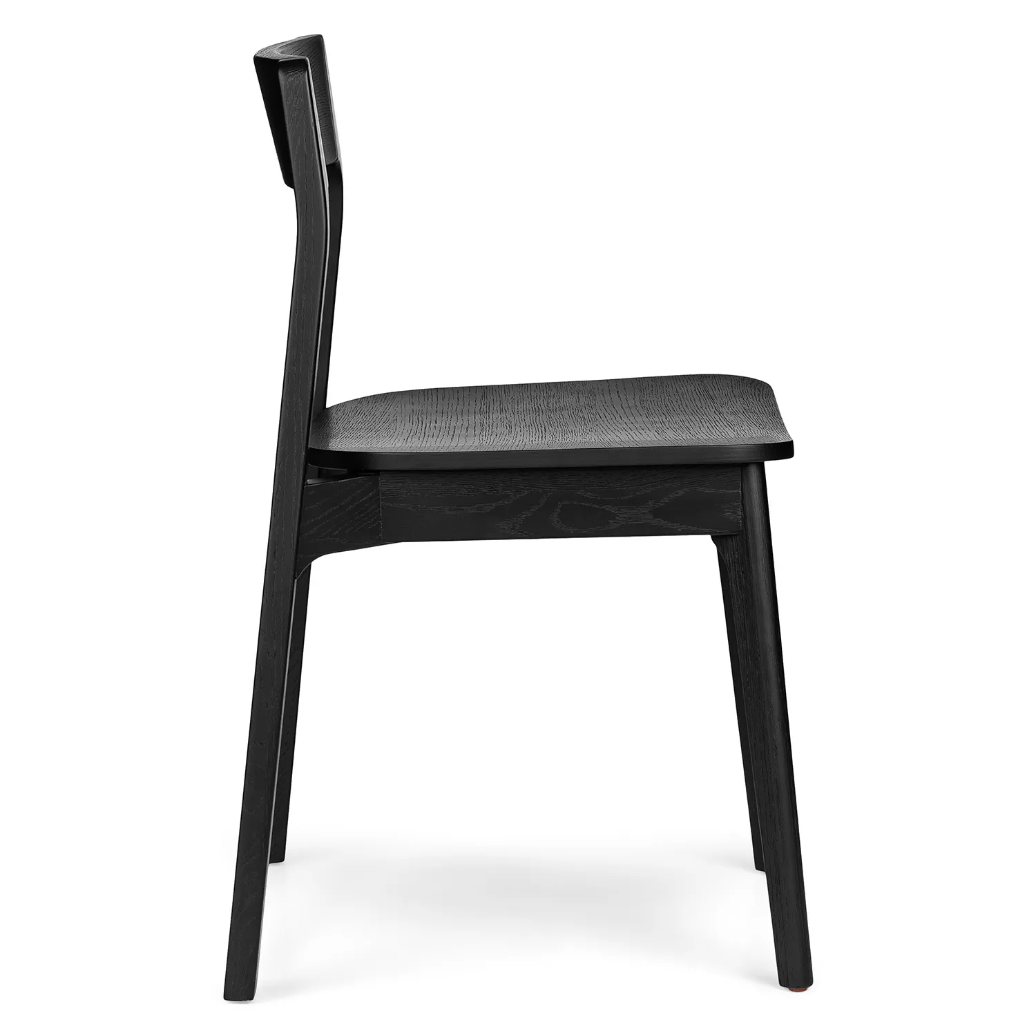 Gusfa Stackable Dining Chair - Black - Image 6