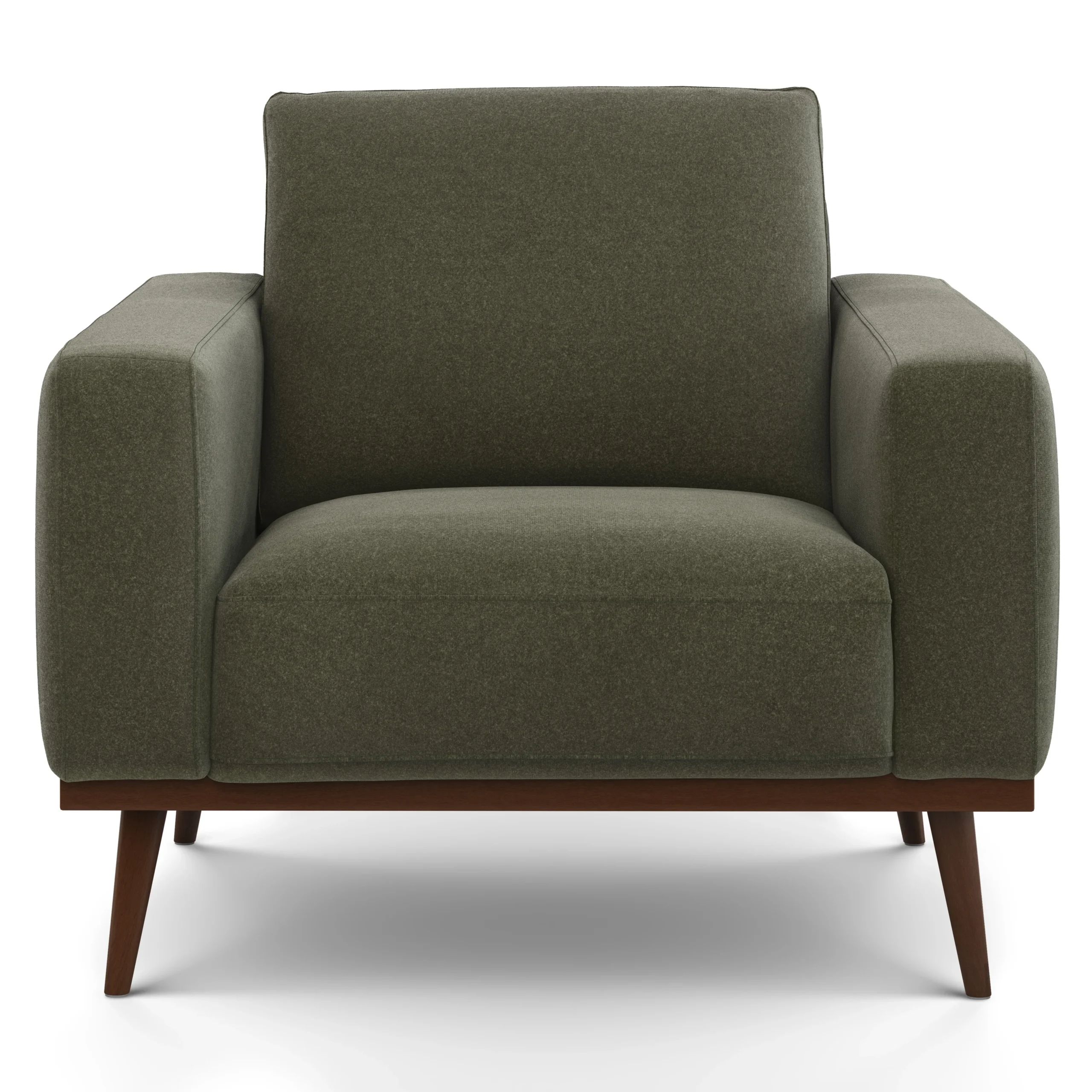 Rhett 38.5_ Lounge Chair - Felted Green - Image 6