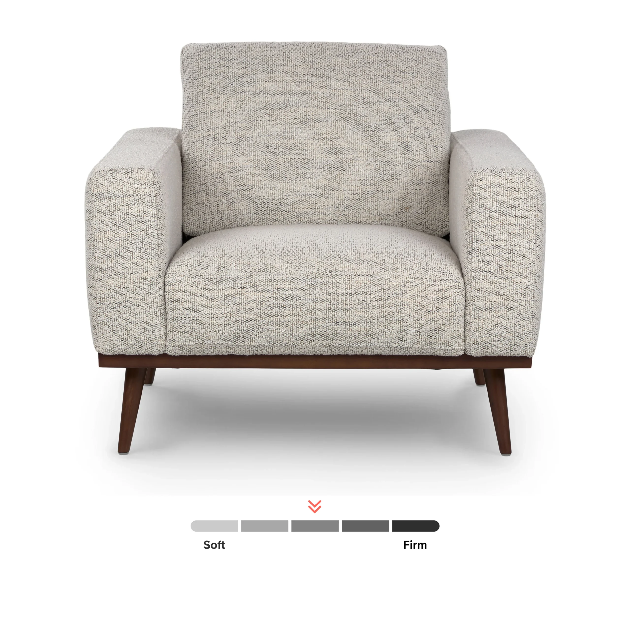 Rhett 38.5_ Lounge Chair - Pepper Ivory - Image 6