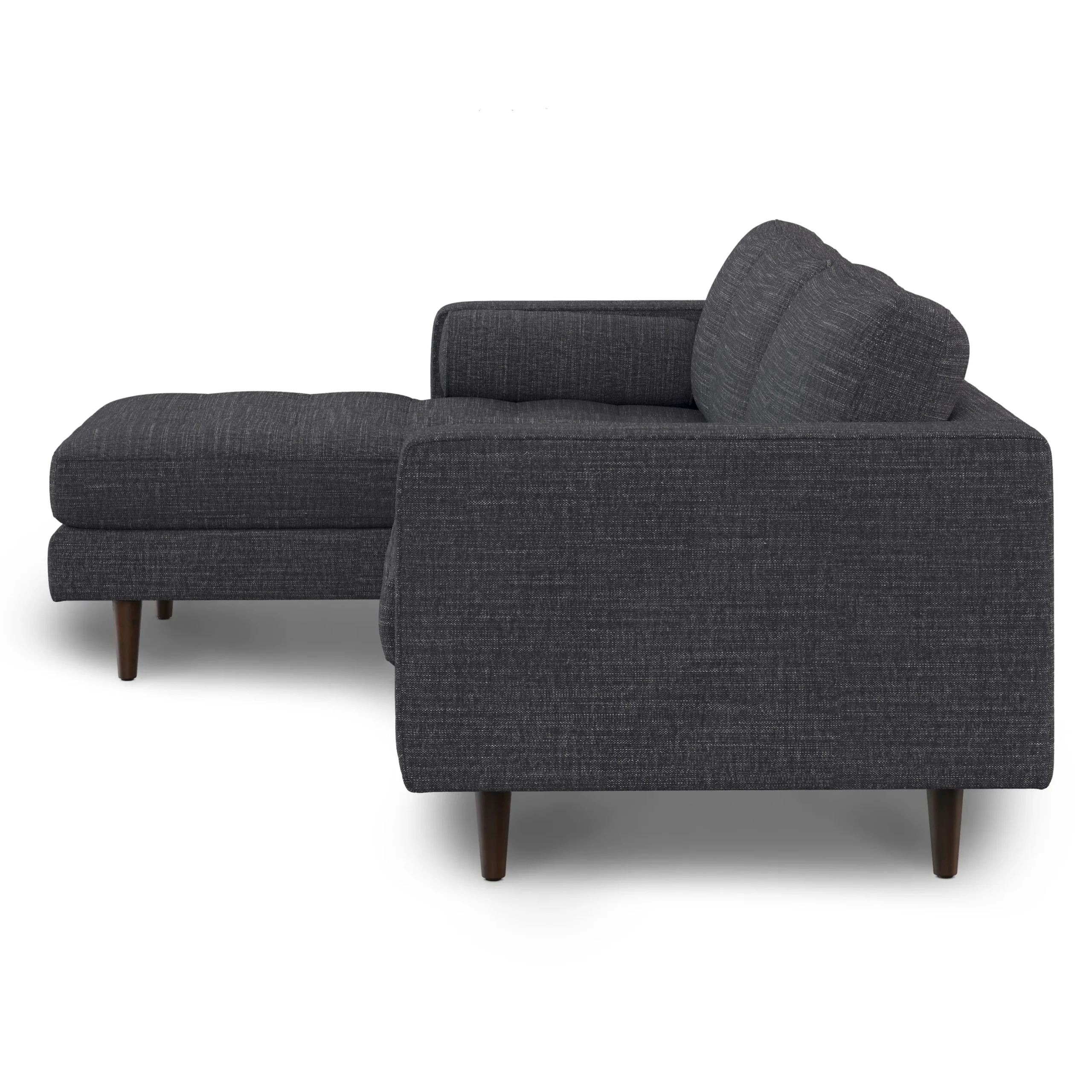 Sven 100_ Tufted Left Sectional - Napa Charcoal - Image 6