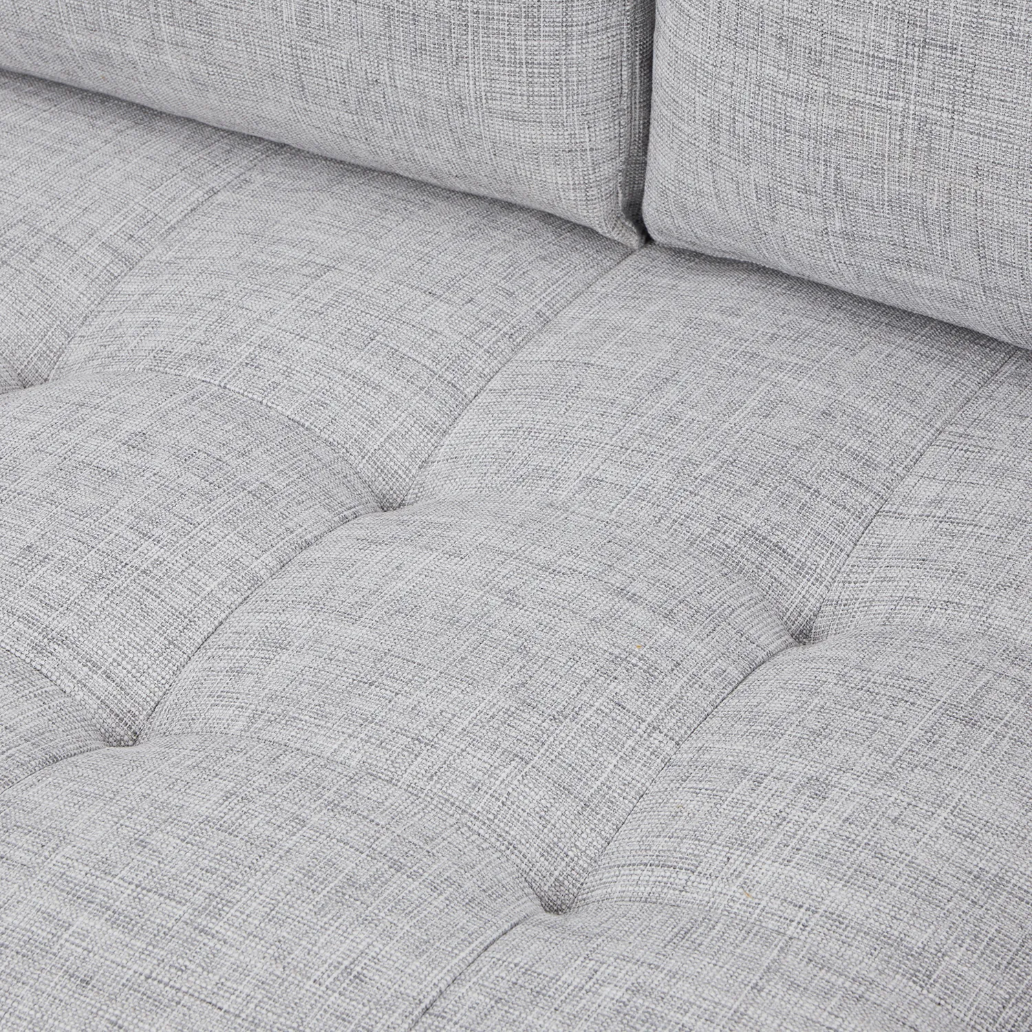 Sven 100_ Tufted Left Sectional - Stone Gray - Image 6