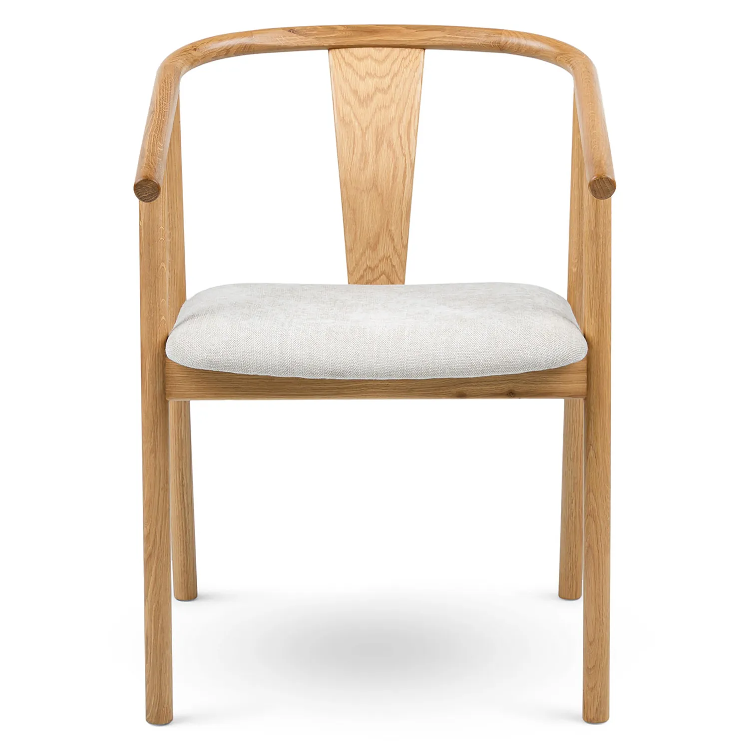 Fonra Dining Chair - Oak and Santolina Gray - Image 6