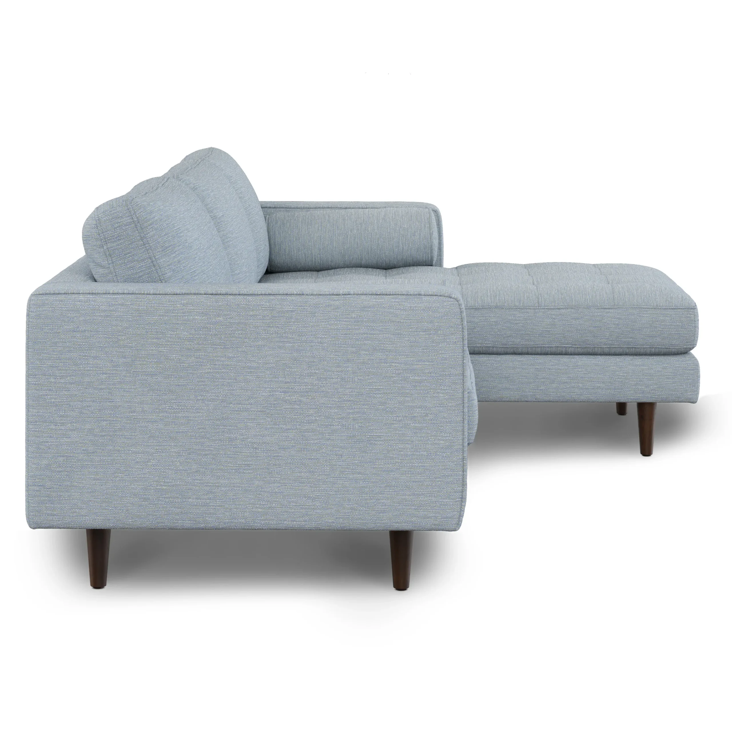 Sven 100_ Tufted Right Sectional - Silver Light Blue - Image 6