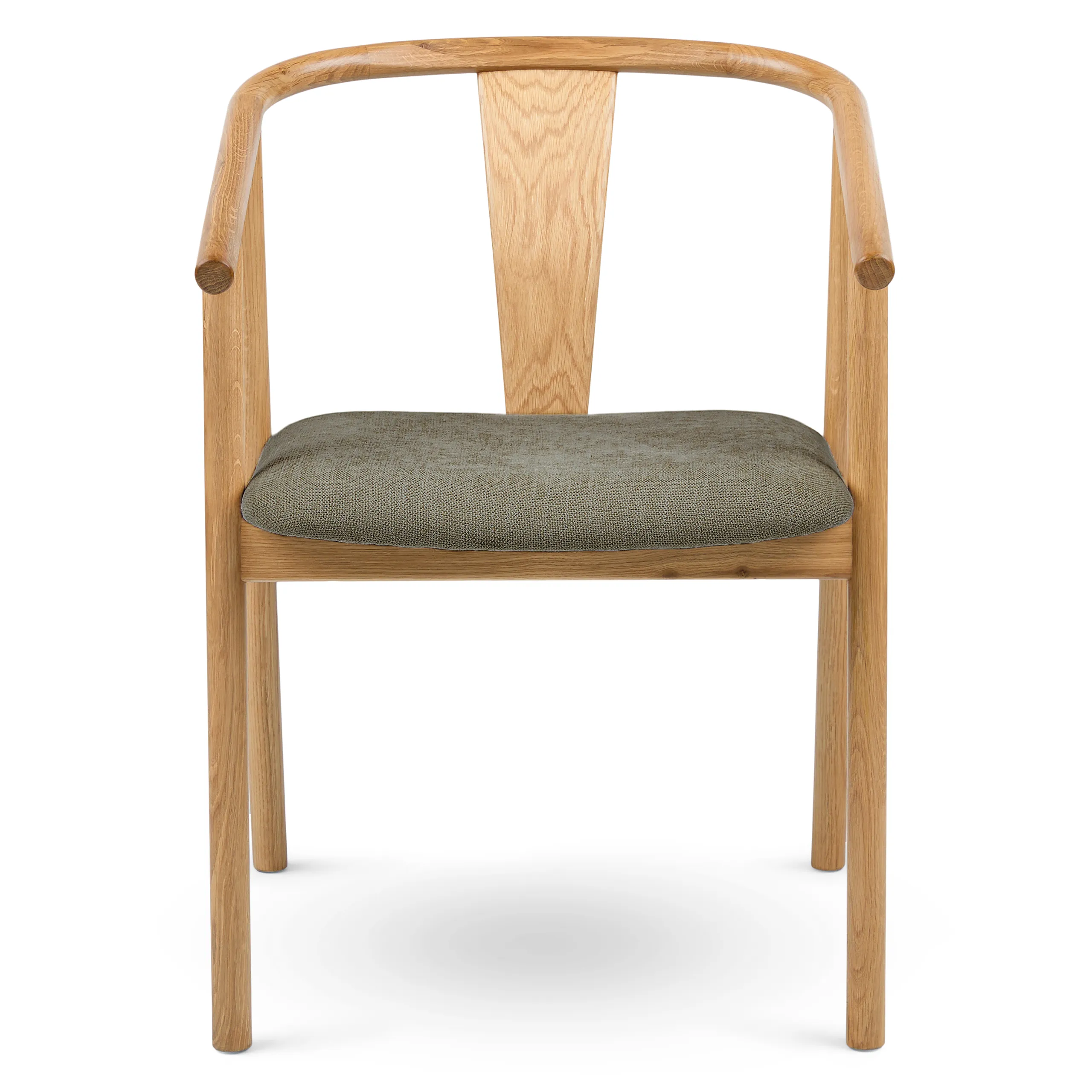 Fonra Dining Chair - Oak and Algonquin Green - Image 6