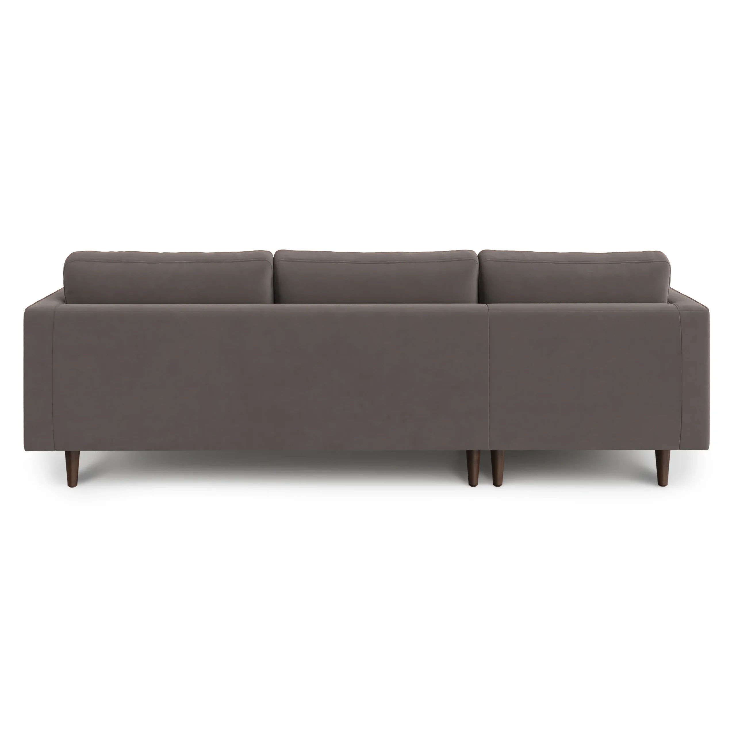 Sven 100_ Tufted Velvet Left Sectional - Hale Warm Gray - Image 6