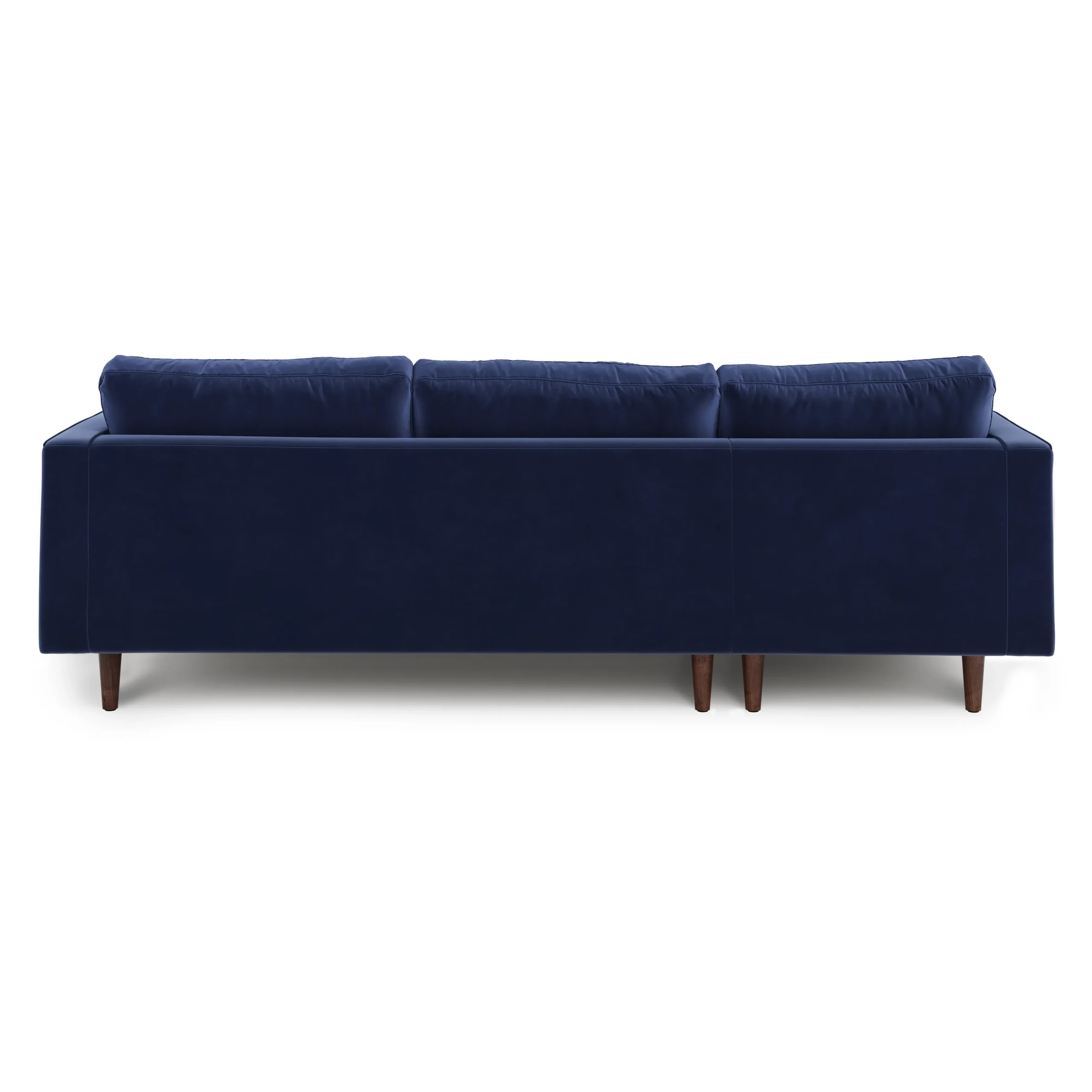 Sven 100_ Tufted Velvet Left Sectional - Plush Cascadia Blue - Image 6