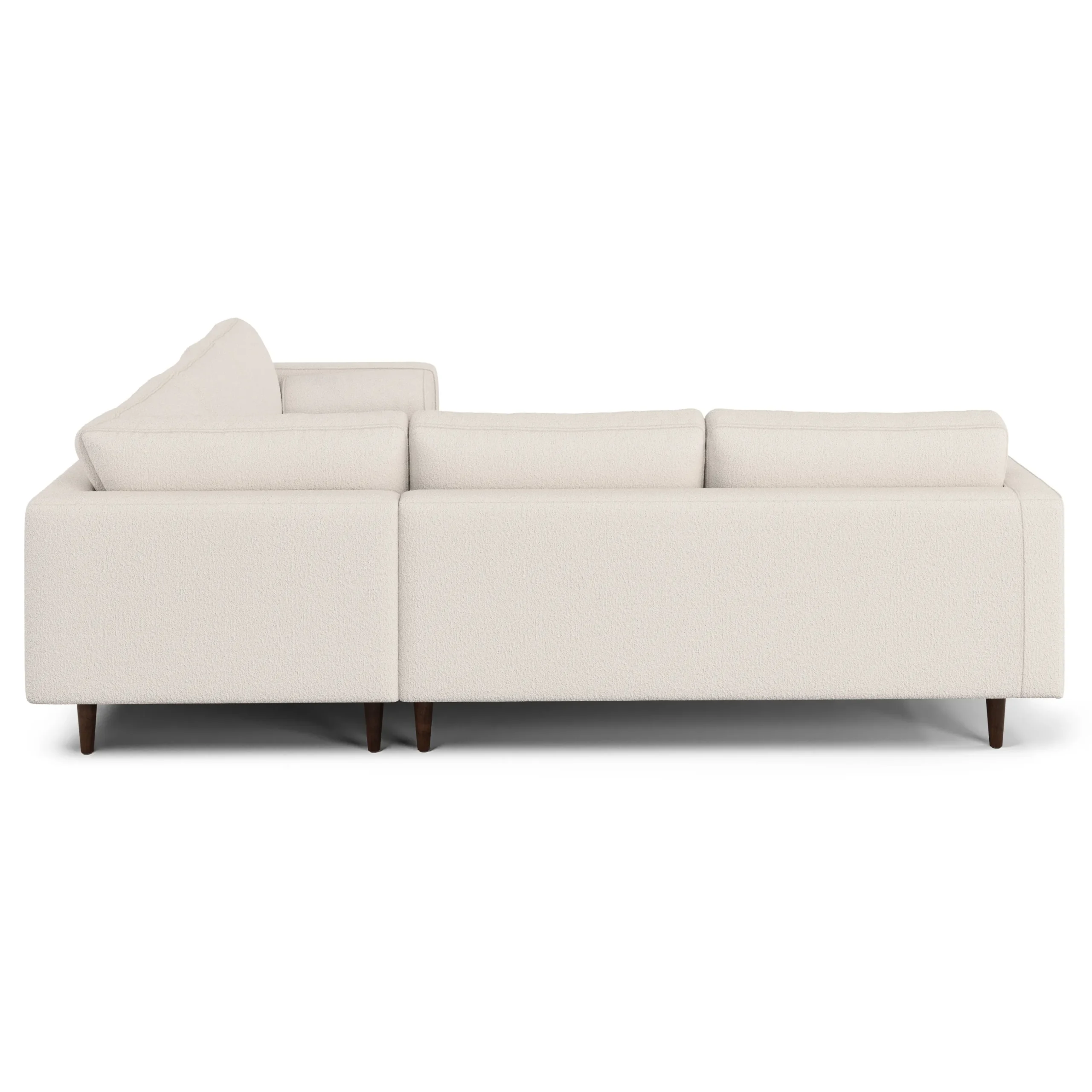 Sven 107_ Corner Sectional - Ivory Wool Bouclé - Image 6