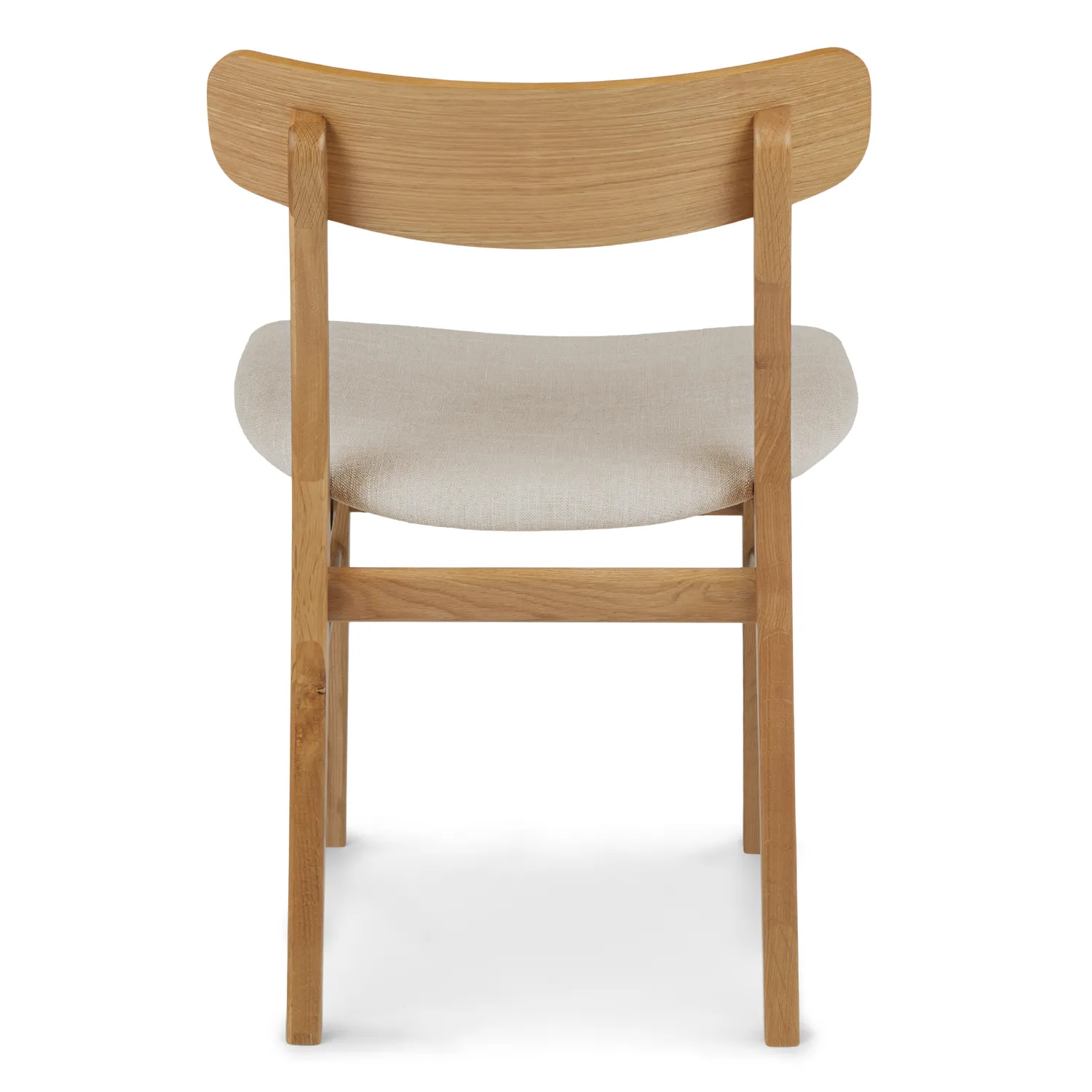 Ecole Dining Chair - Oak and Welsh Taupe - Image 6