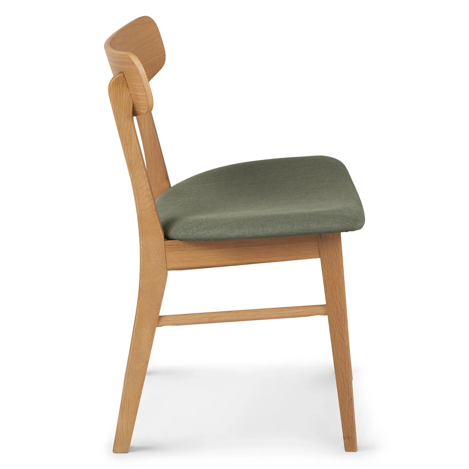 Ecole Dining Chair - Oak and Welsh Green - Image 6