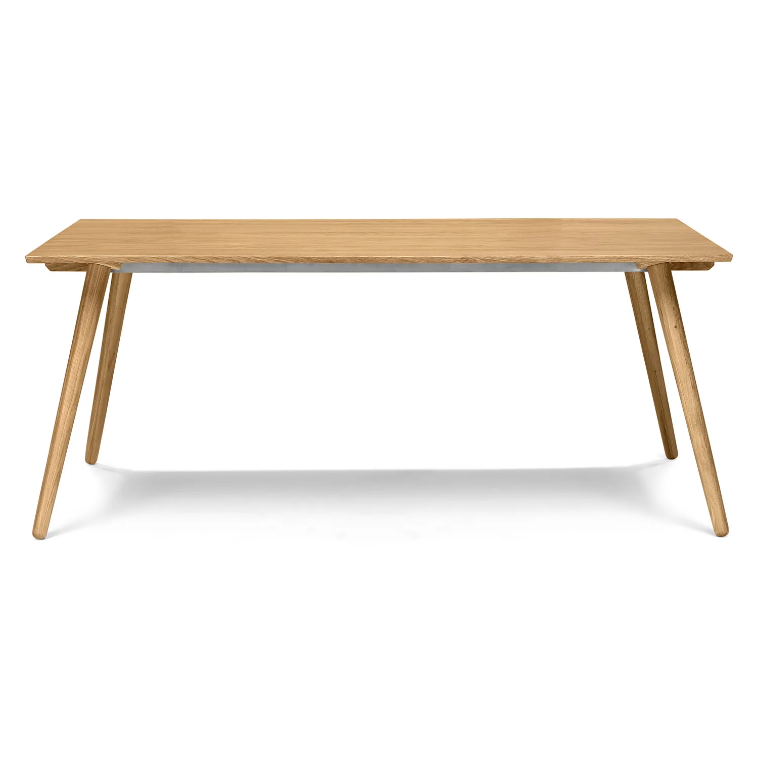 Seno 71_ - 110_ Extendable Dining Table - Oak - Image 6