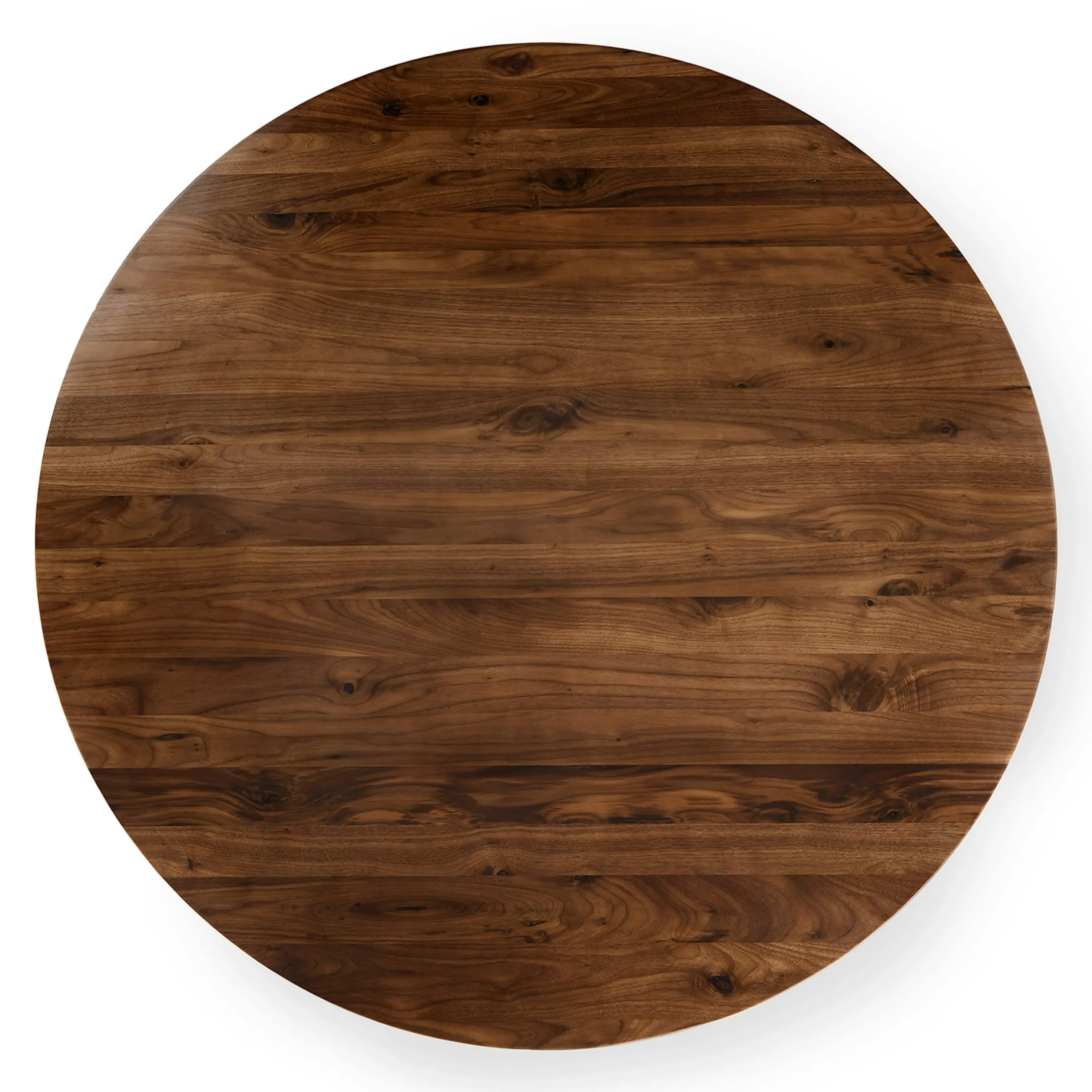 Seno 47_ Round Dining Table - Walnut - Image 6
