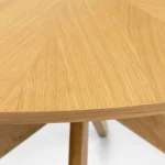 Conan 54_ Round Dining Table - Oak