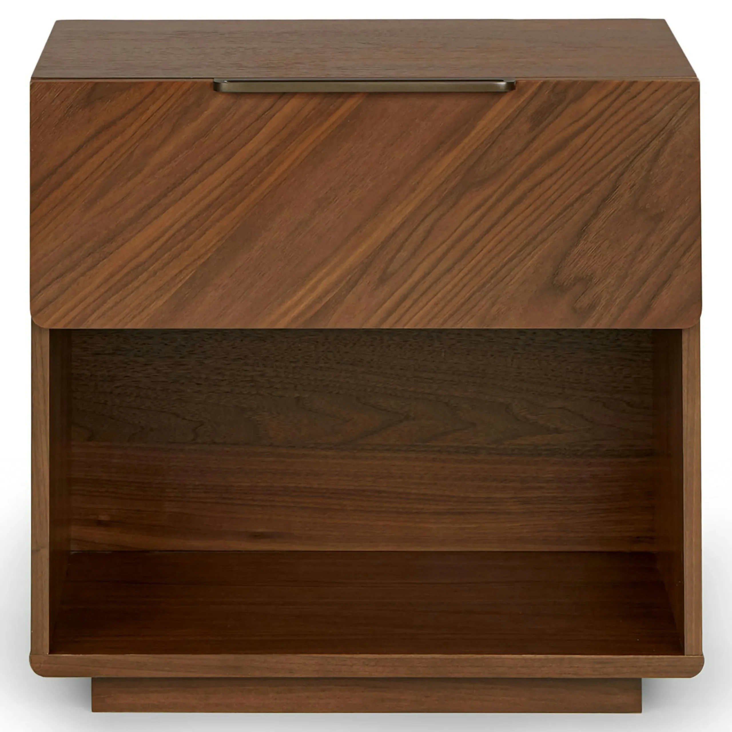 Nera 1-Drawer Nightstand - Walnut - Image 6