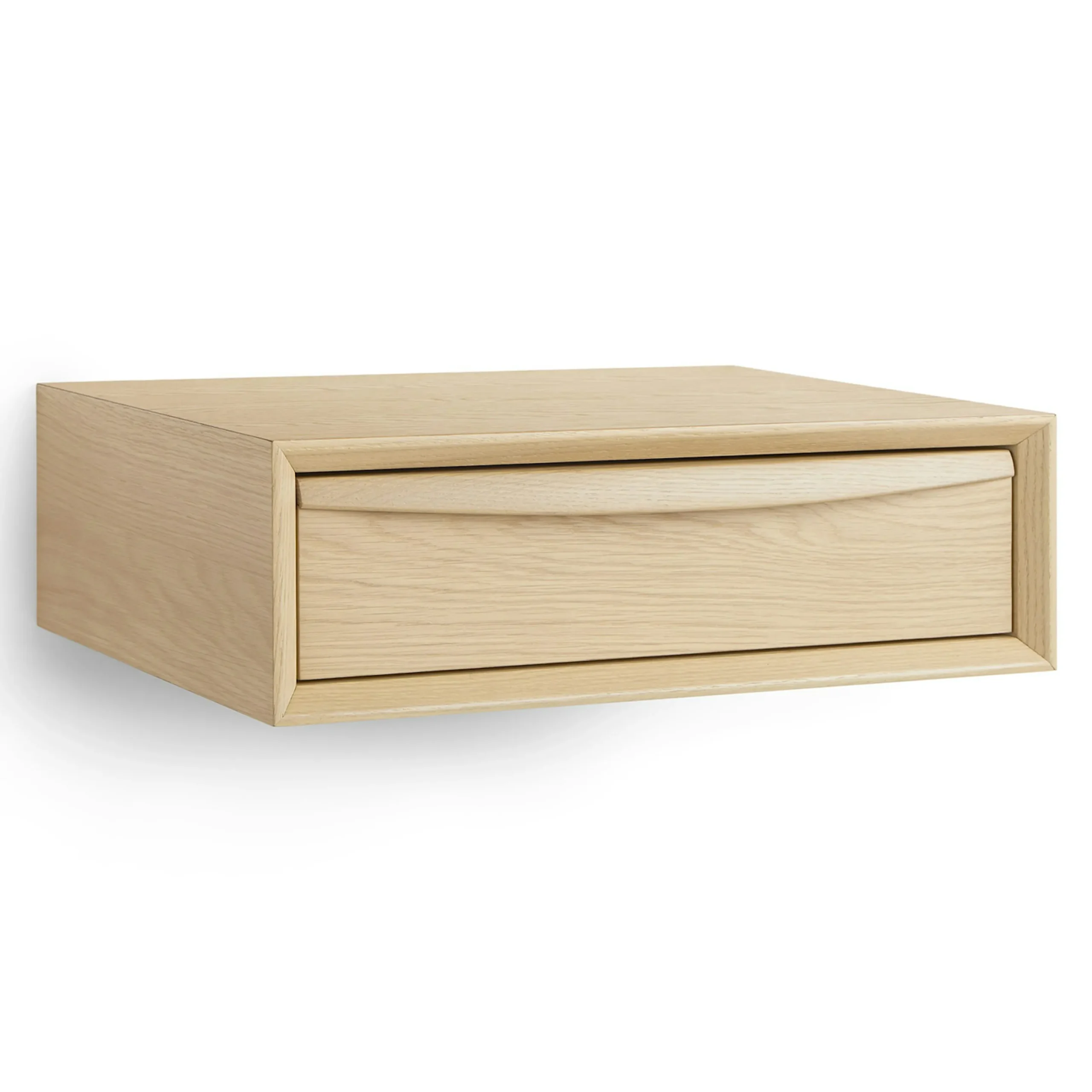 Lenia Floating Nightstand - White Oak - Image 6