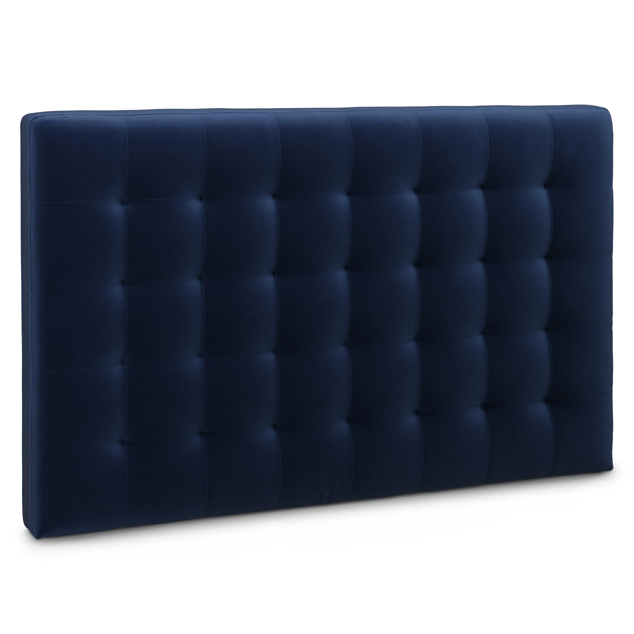 Sven Queen Tufted Velvet Headboard - Plush Cascadia Blue - Image 6