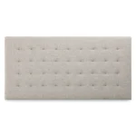 Sven King Tufted Headboard - Birch Ivory