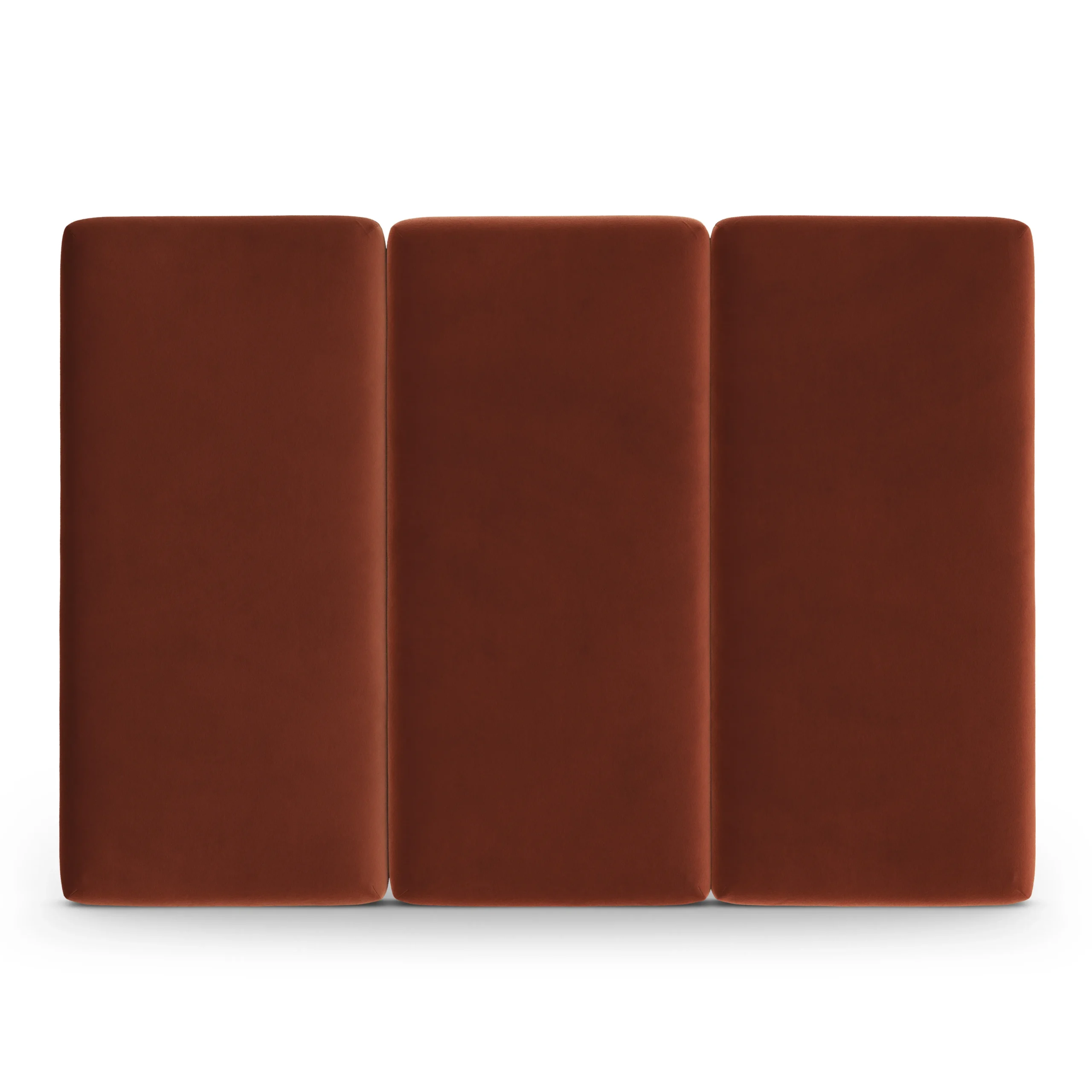 Noel Queen Velvet Headboard - Hale Rust - Image 6