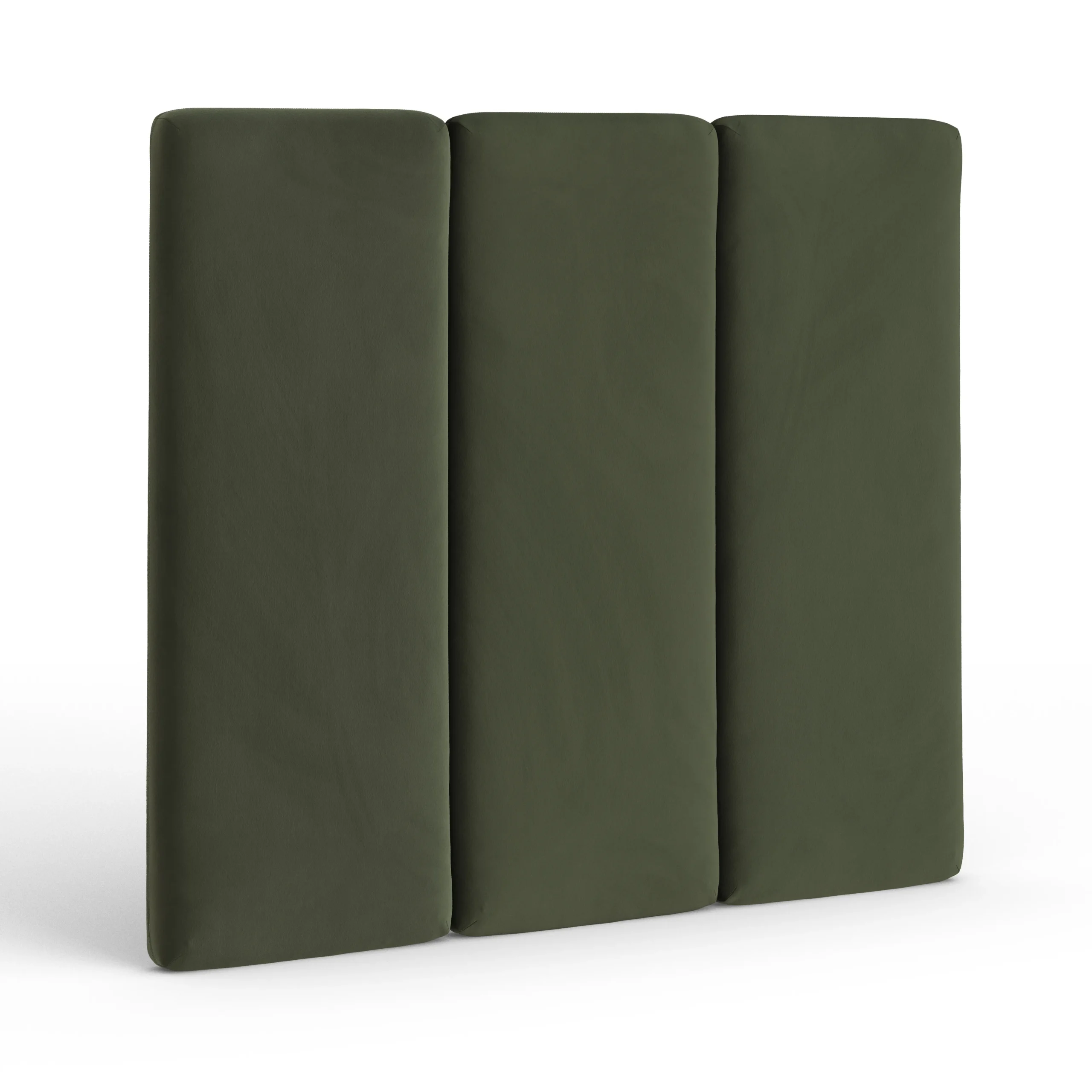 Noel Queen Velvet Headboard - Hale Fir Green - Image 6