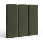 Noel Queen Tall Velvet Headboard - Hale Fir Green
