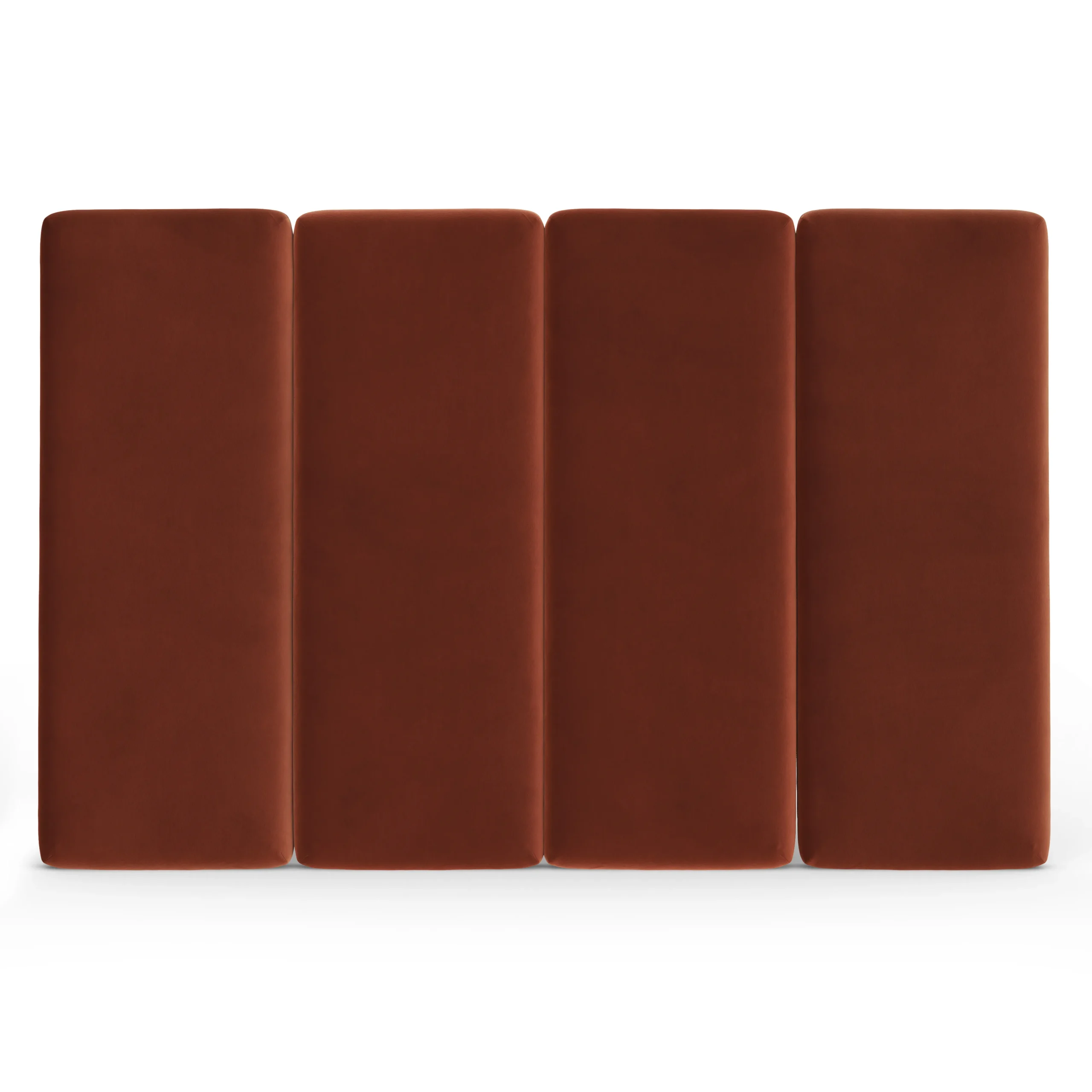 Noel King Tall Velvet Headboard - Hale Rust - Image 7