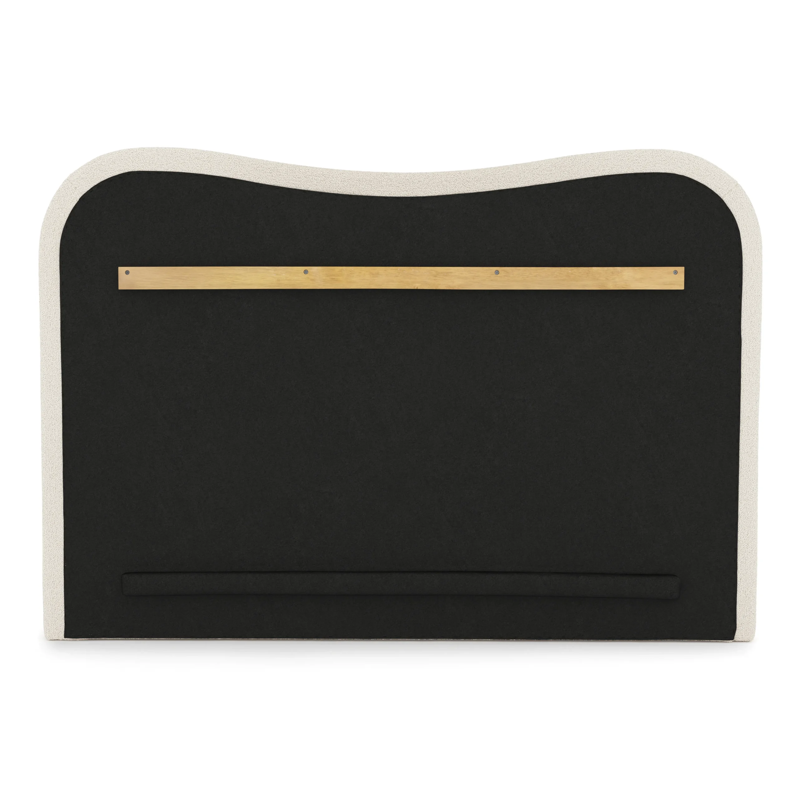 Makoa Queen Headboard - Ivory Wool Bouclé - Image 6