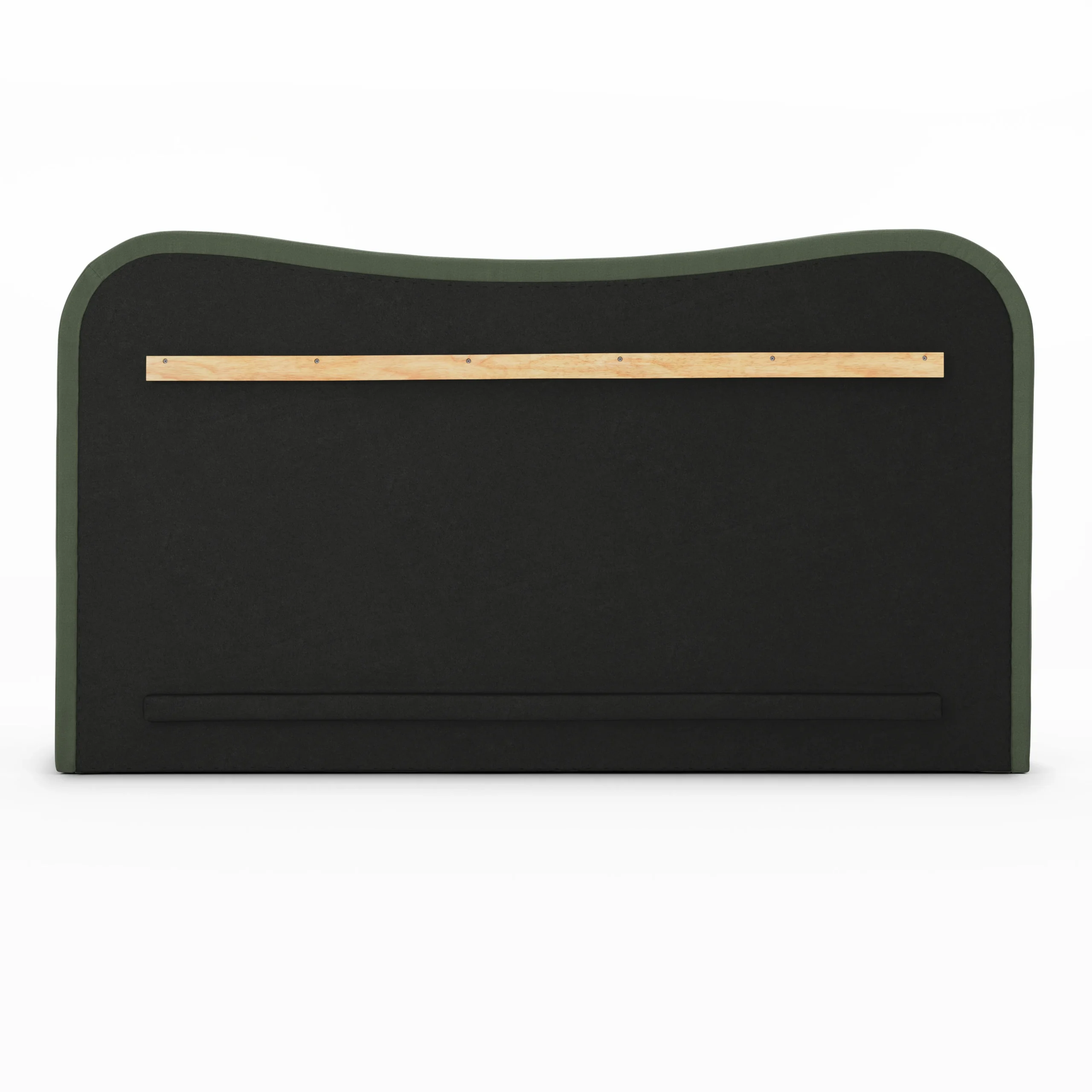 Makoa King Velvet Headboard - Plush Pacific Green - Image 7