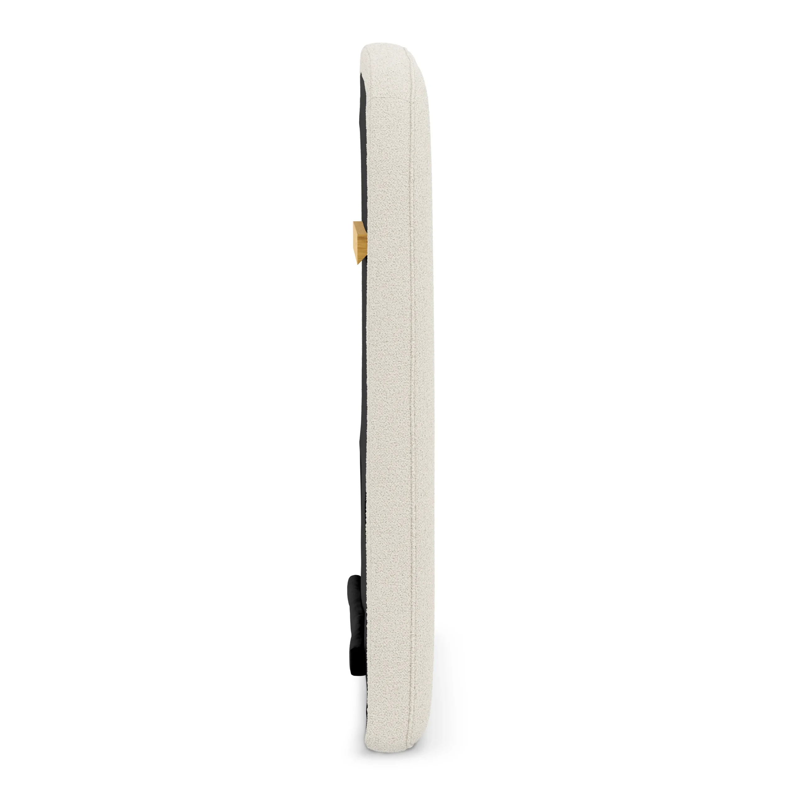 Kaleo Queen Headboard - Ivory Wool Bouclé - Image 6