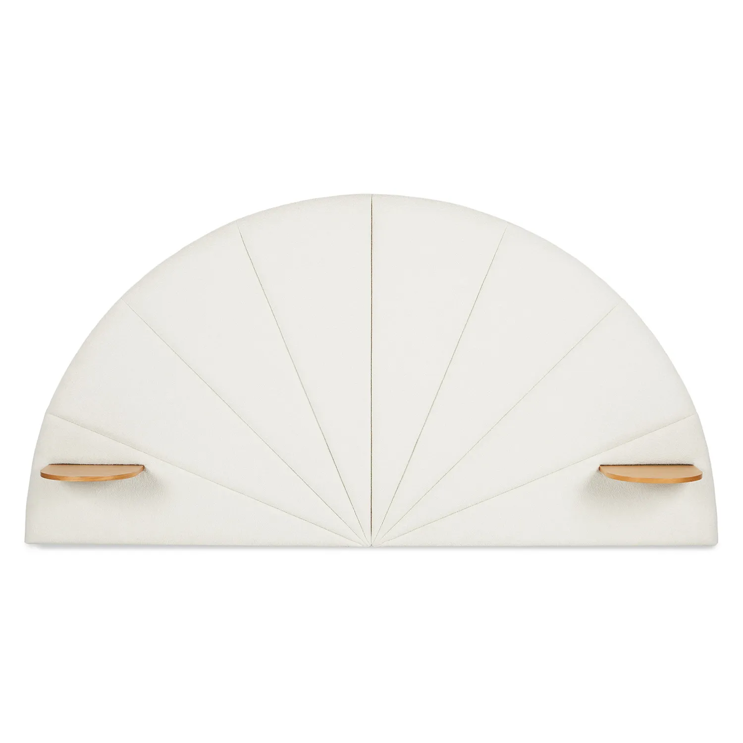 Almelo Queen Headboard - Ivory Wool Bouclé - Image 6
