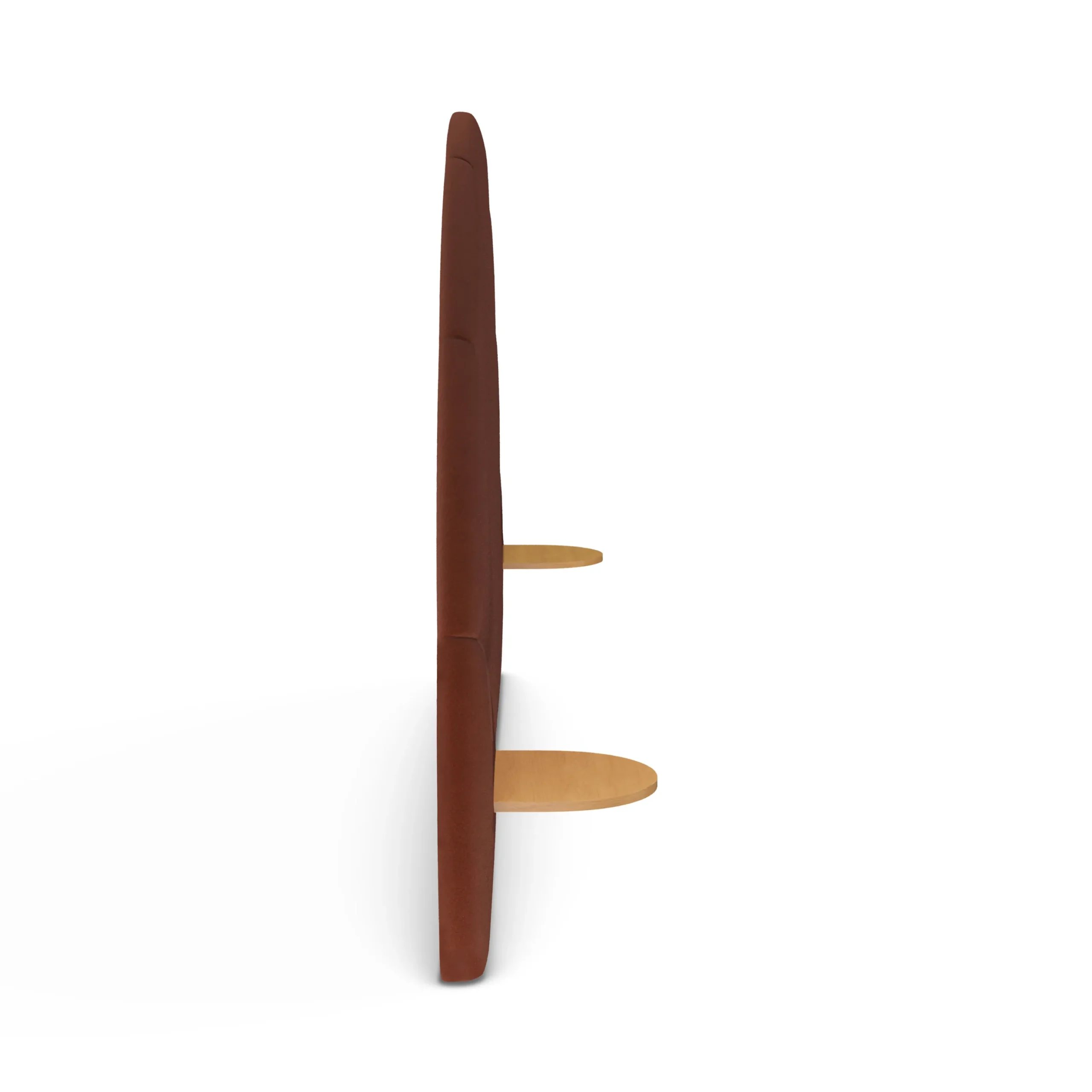 Almelo King Velvet Headboard - Hale Rust - Image 6