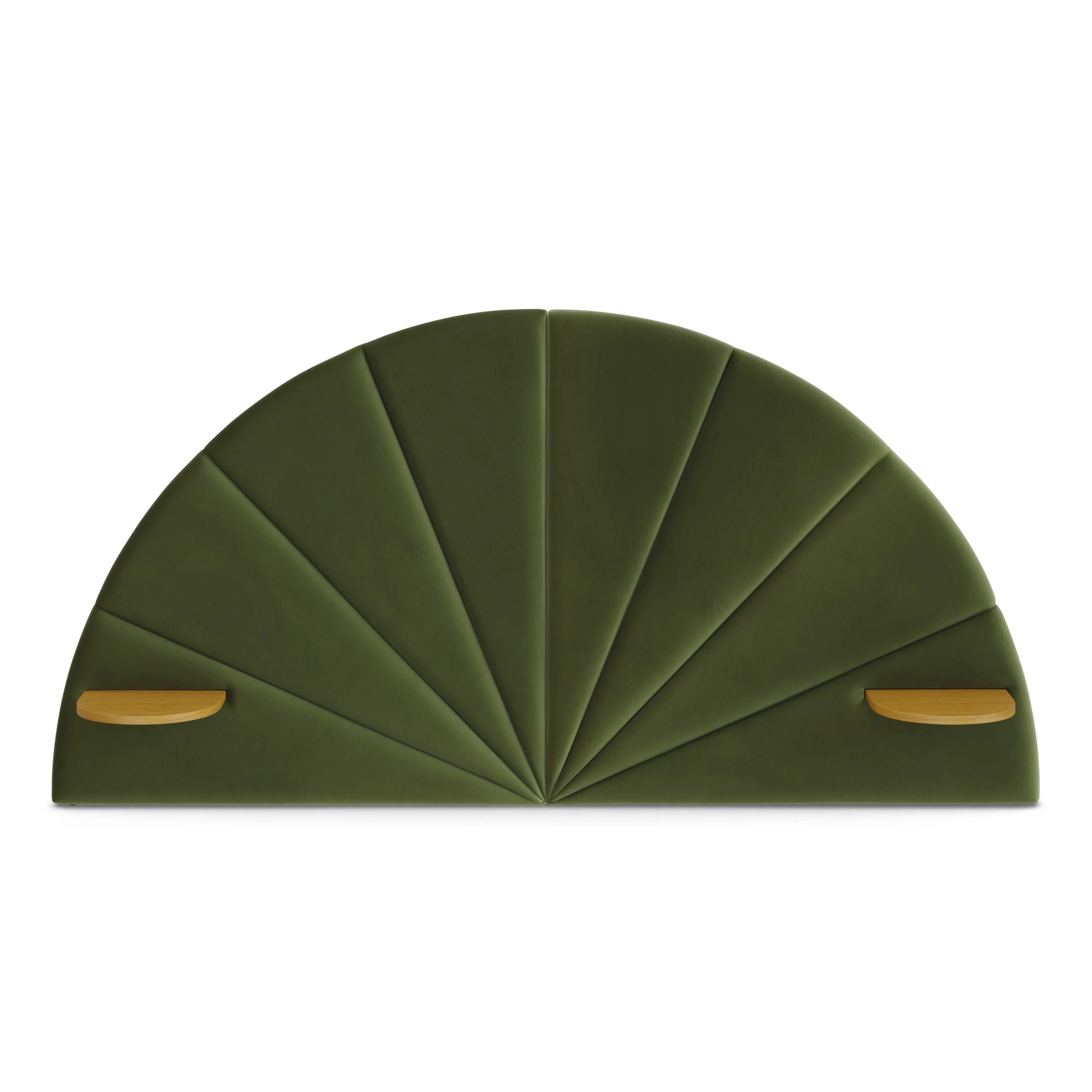 Almelo Full Velvet Headboard - Hale Serrano Green - Image 6