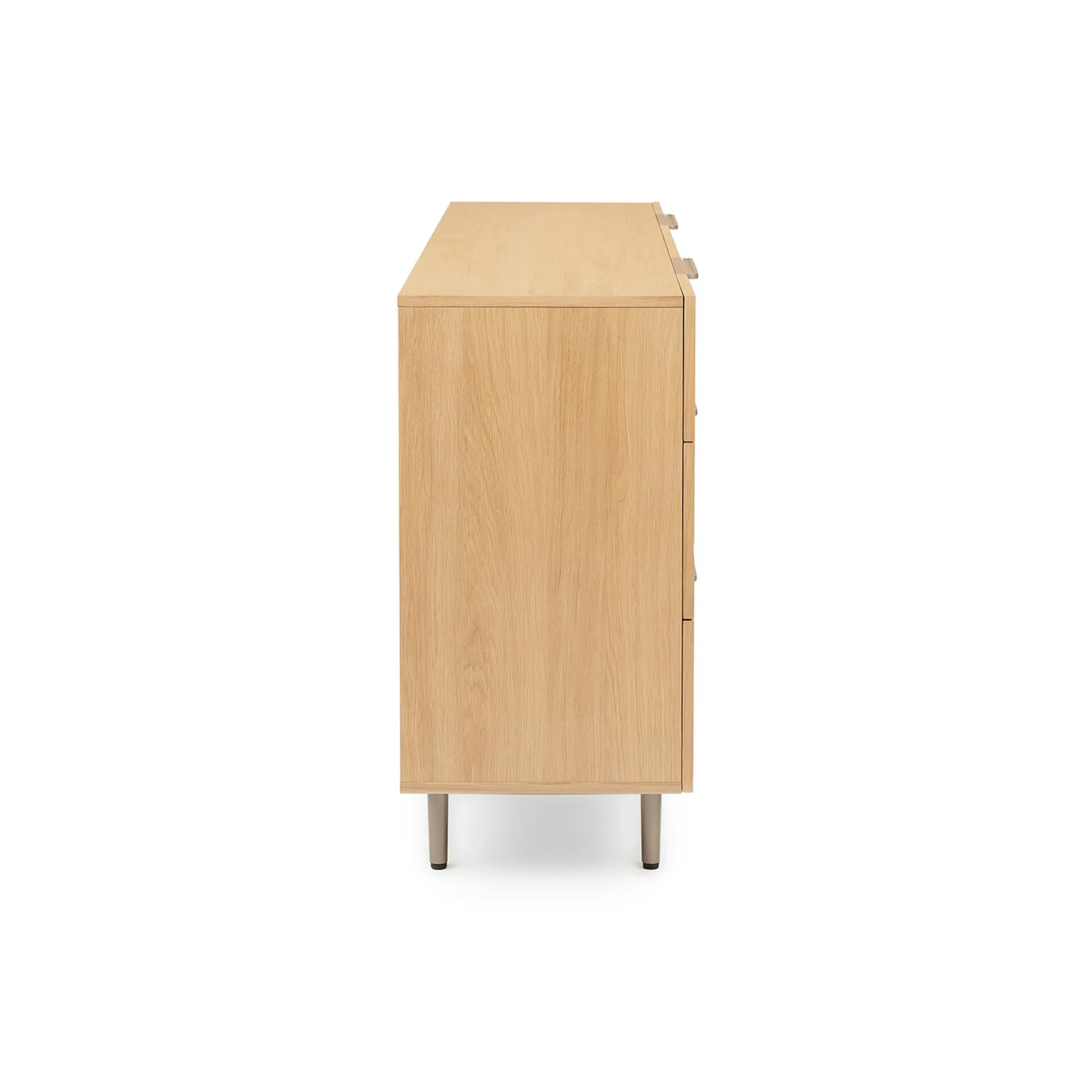 Nera 6-Drawer Double Dresser - Oak - Image 6
