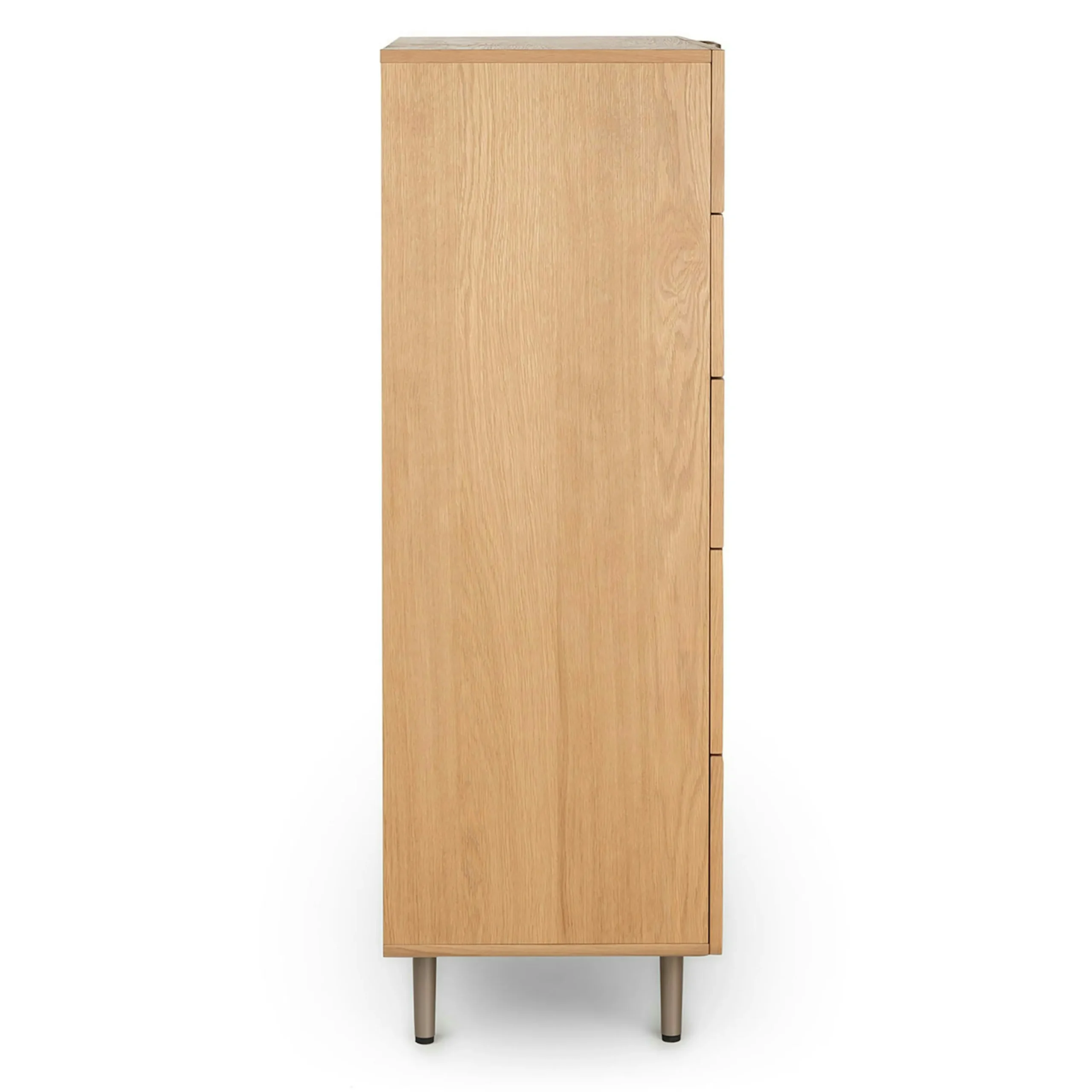 Nera 5-Drawer Chest - Oak - Image 6